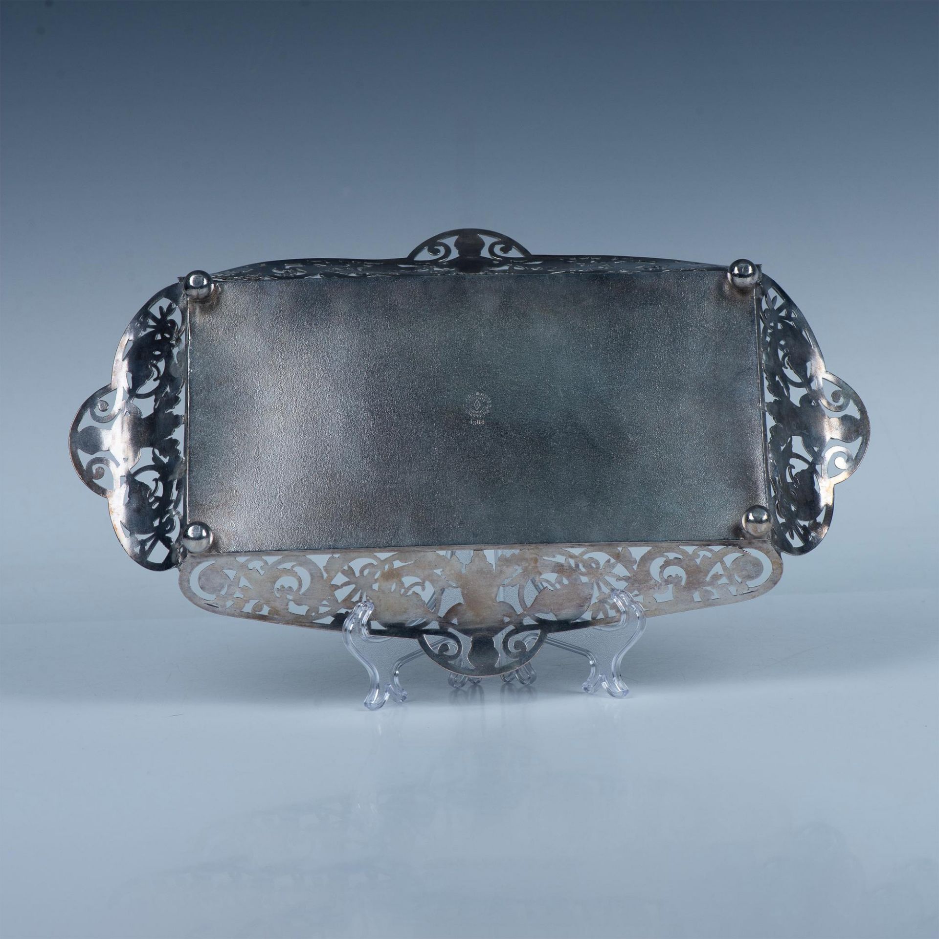 James W. Tufts Silver Plate Bread Tray - Bild 3 aus 5