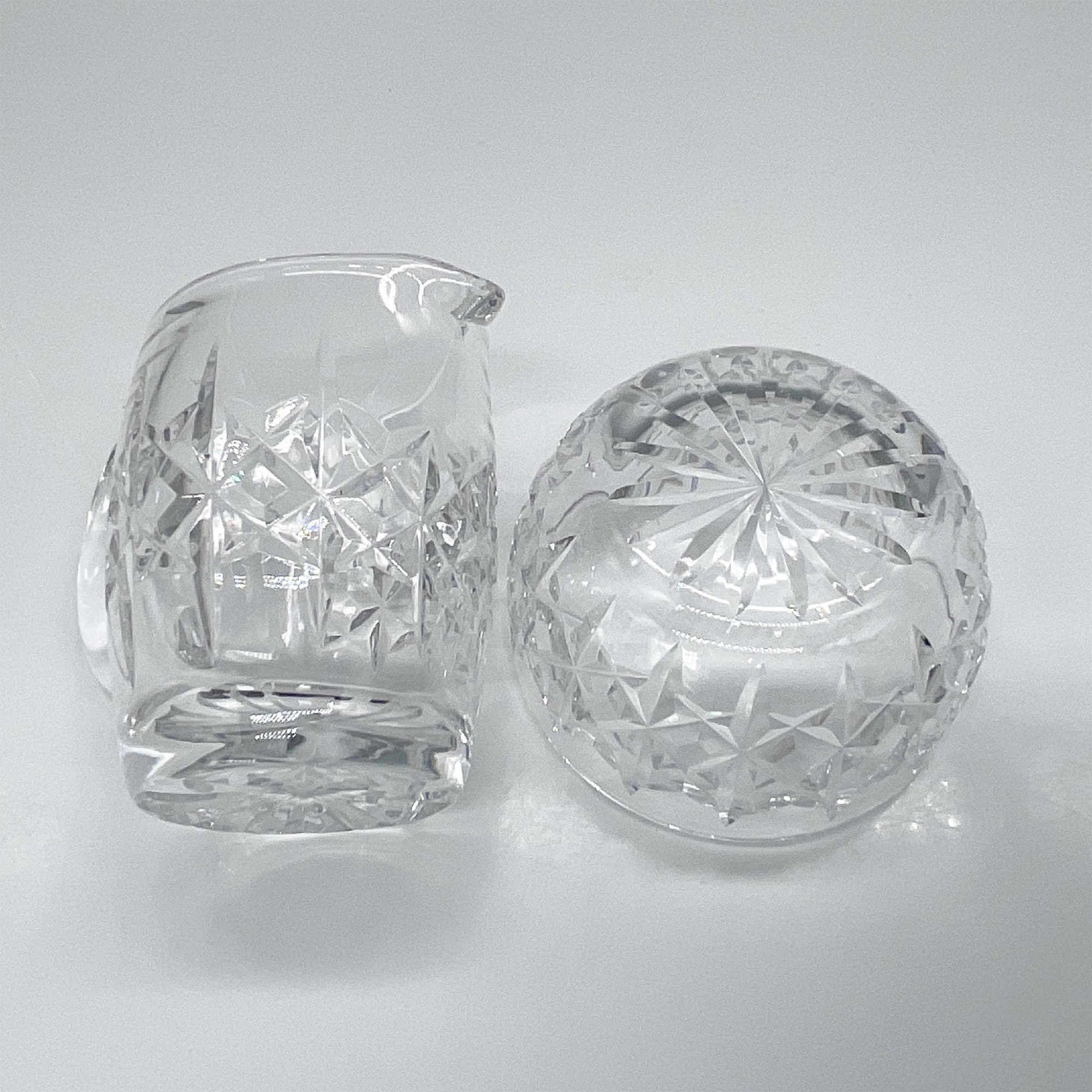 2pc Waterford Crystal Bowl & Small Pitcher - Image 3 of 3