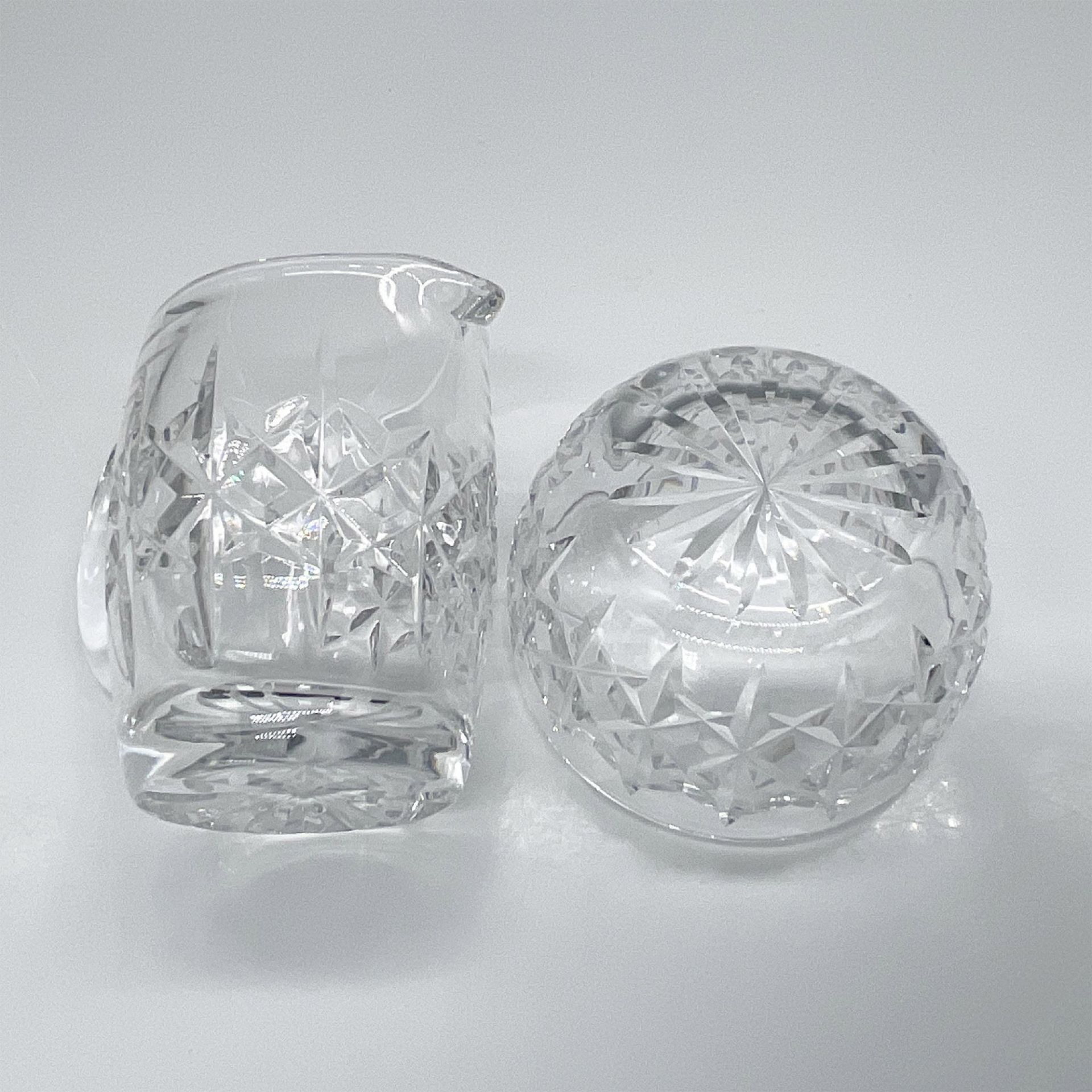 2pc Waterford Crystal Bowl & Small Pitcher - Bild 3 aus 3