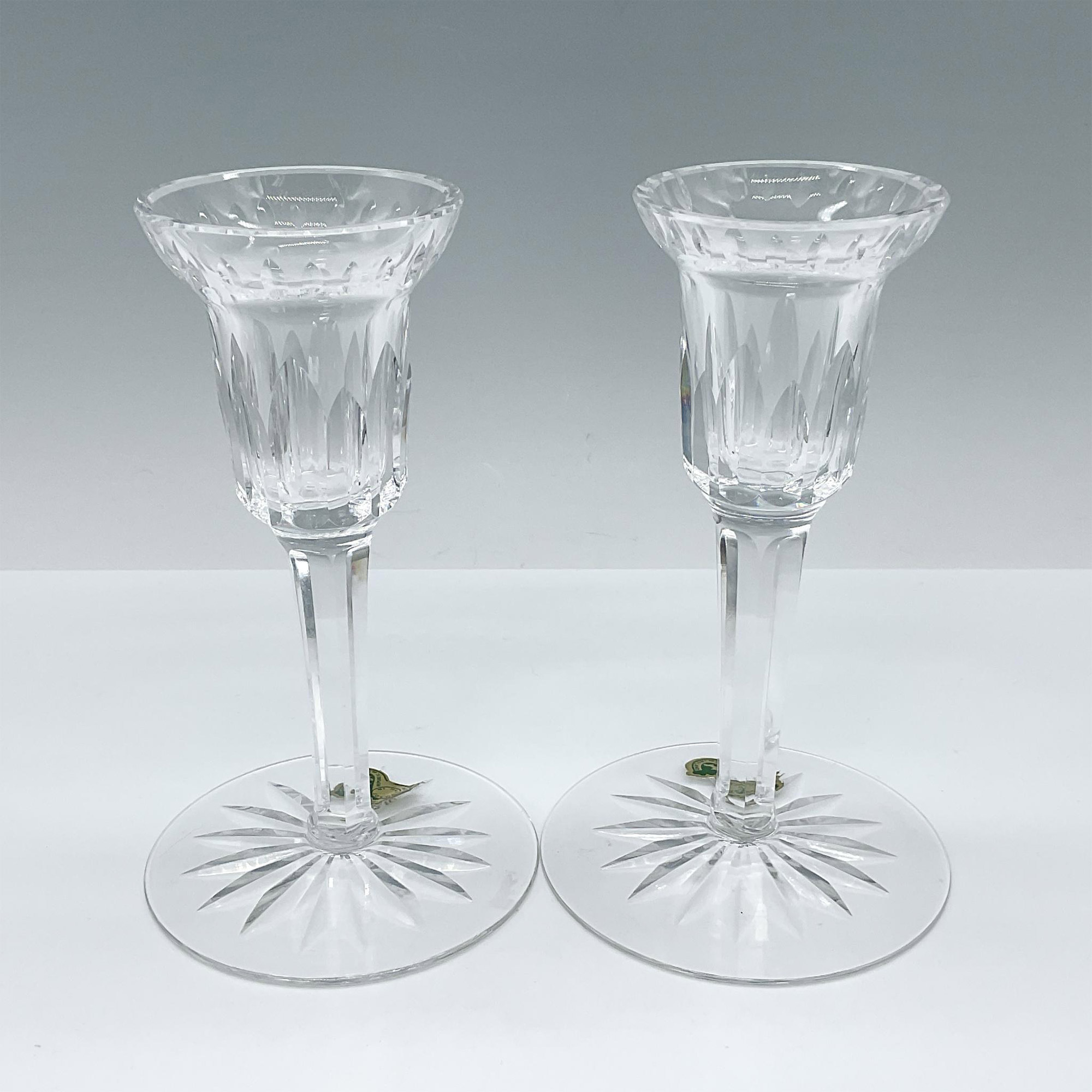Pair of Waterford Candlesticks - Image 2 of 3