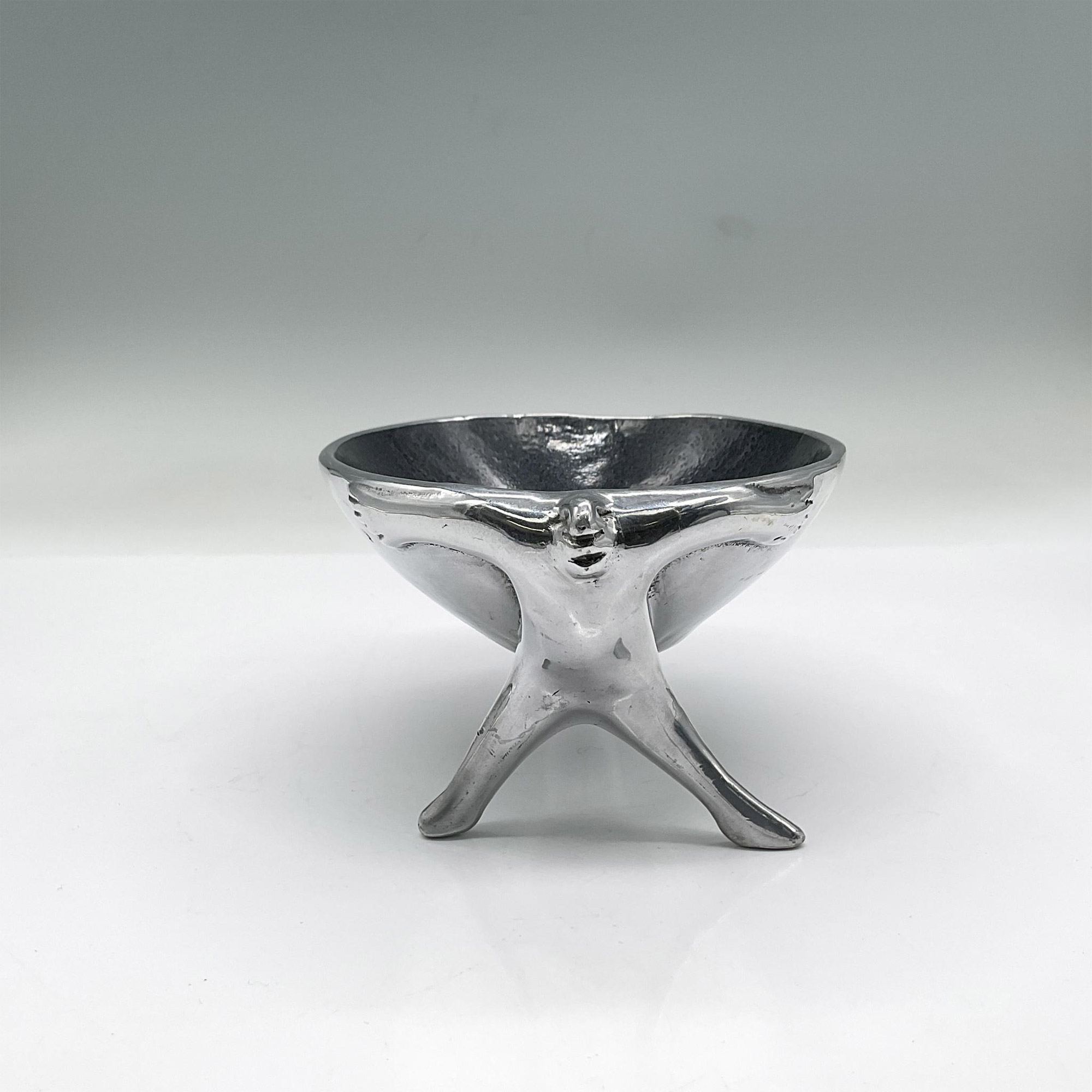 Carrol Boyes Stainless Steel Footed Nut Bowl - Image 2 of 6