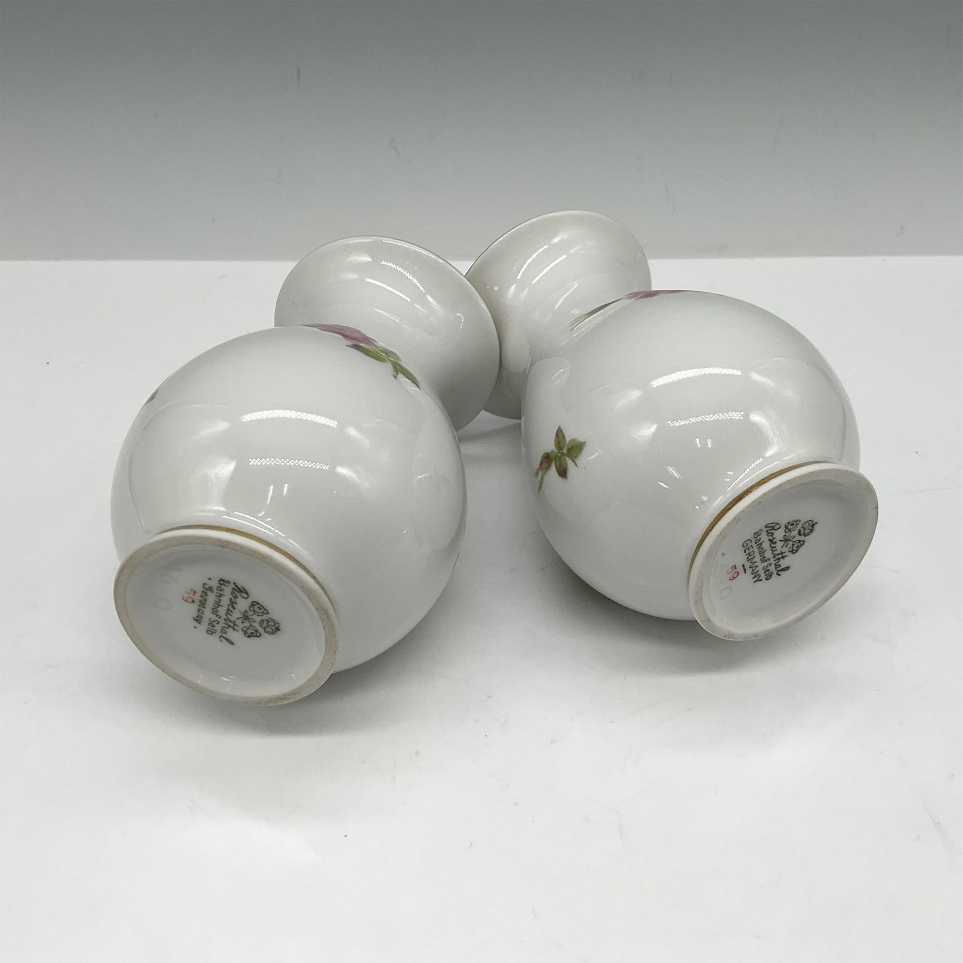 2pc Rosenthal Porcelain Bud Vases - Bild 3 aus 3