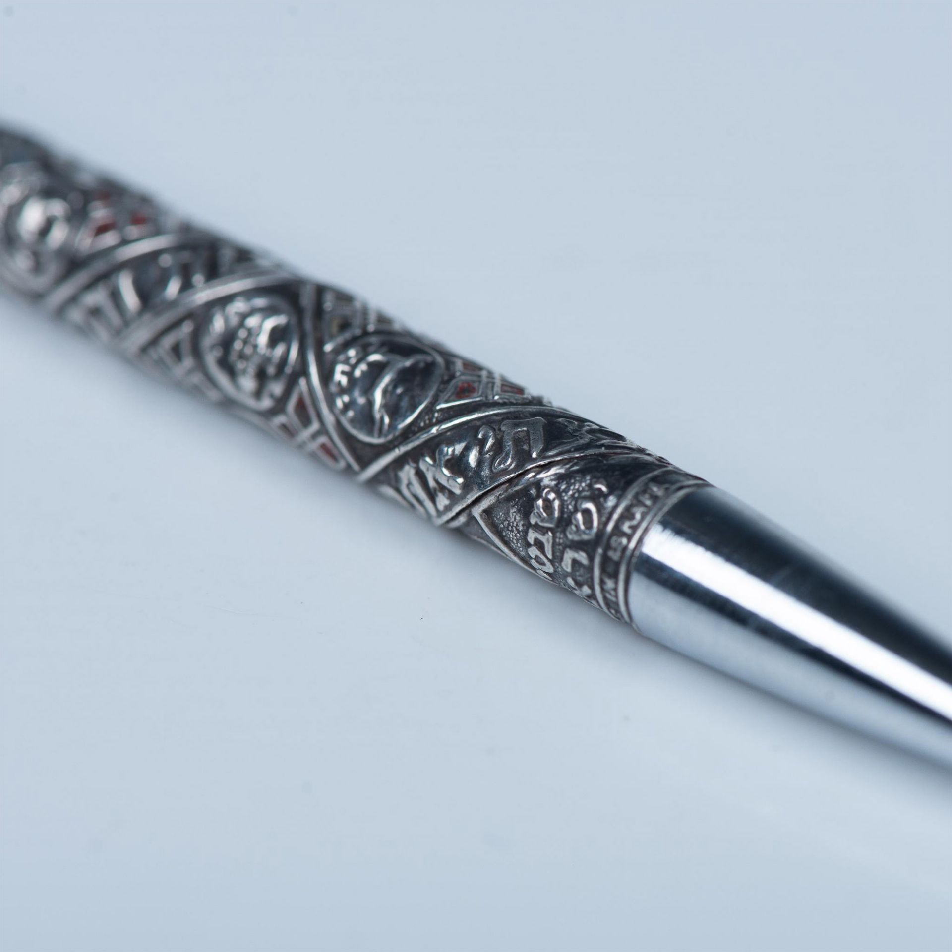 Rolex Sterling Silver Tribes of Israel Ballpoint Pen - Image 3 of 6