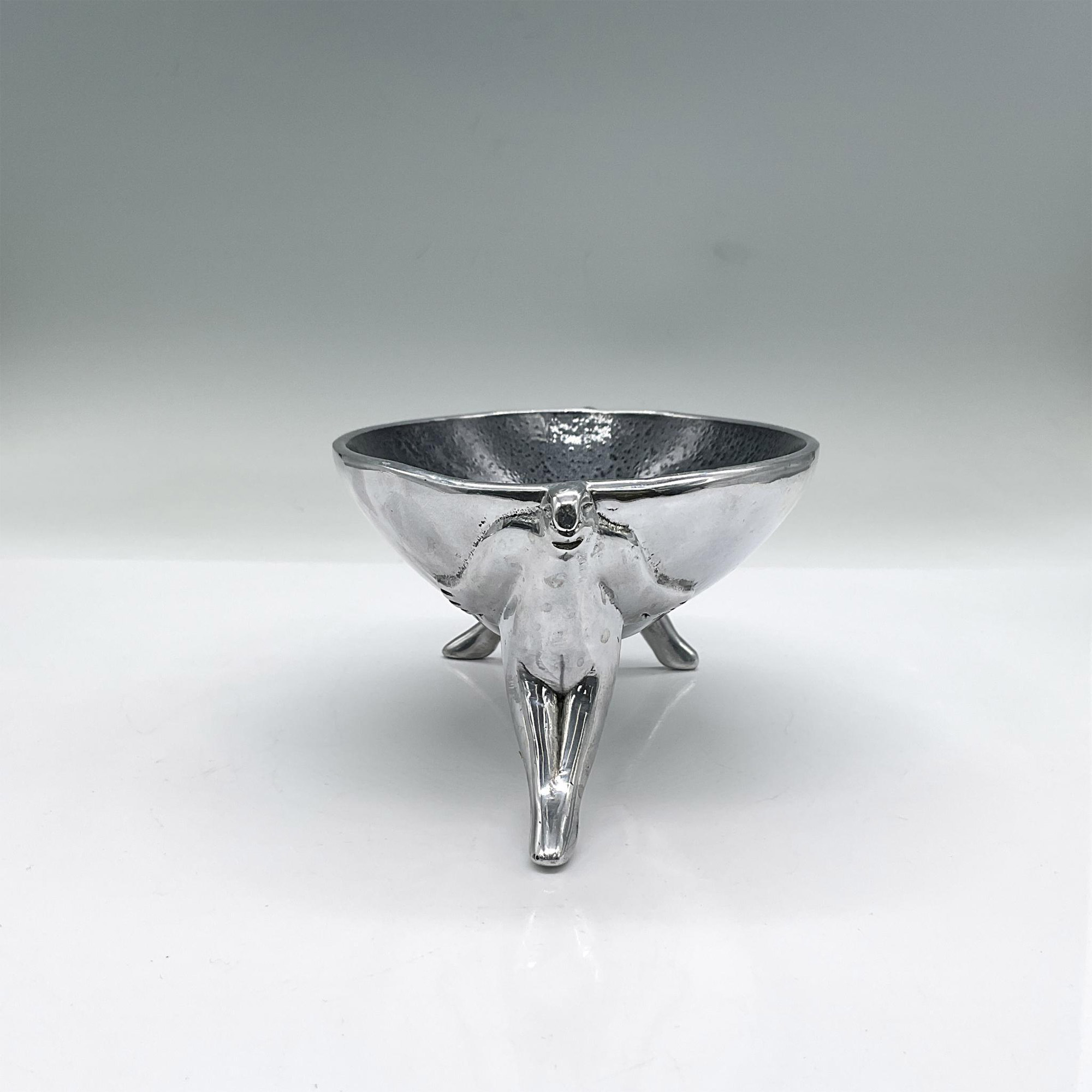 Carrol Boyes Stainless Steel Footed Nut Bowl - Image 4 of 6