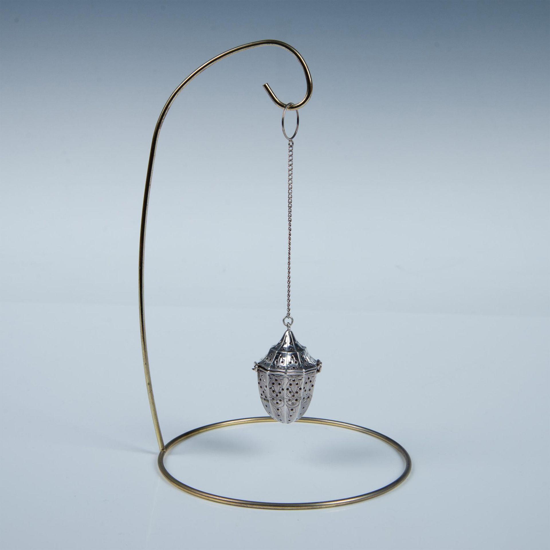 Antique Webster Sterling Silver Tea Infuser - Image 4 of 5