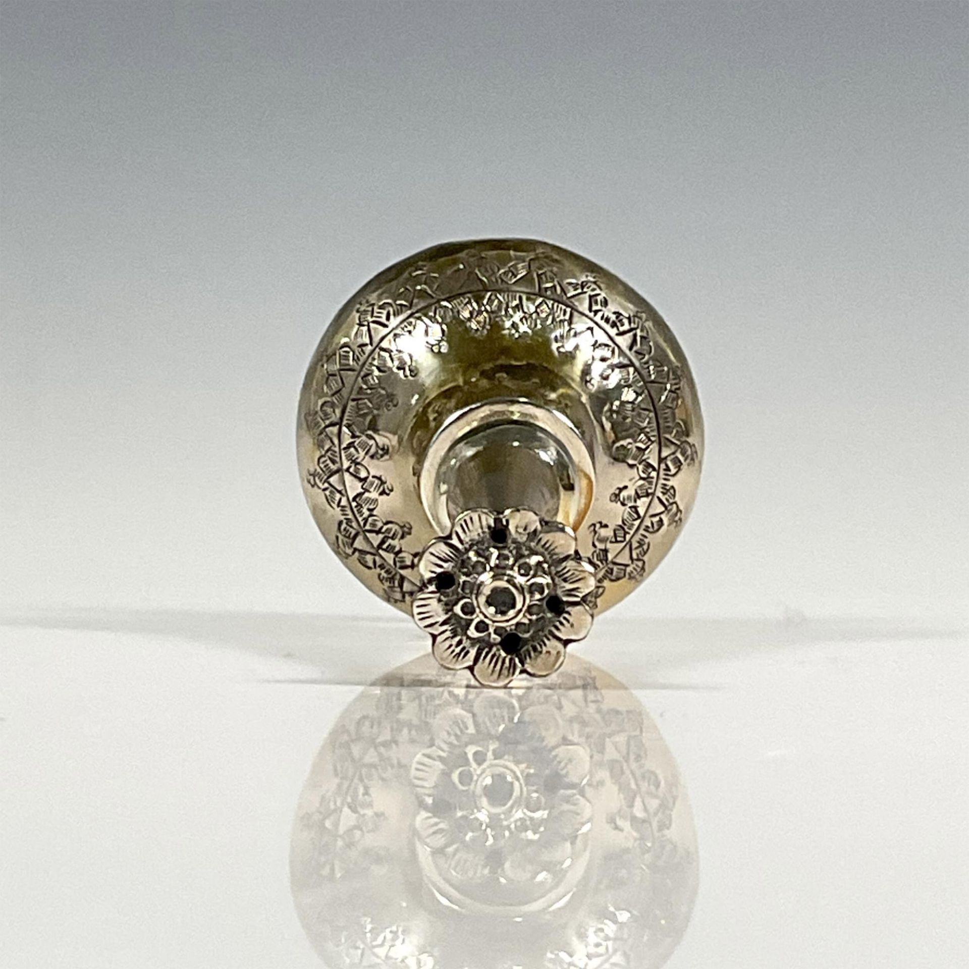 Turkish Silver Rose Water Sprinkler - Image 6 of 6