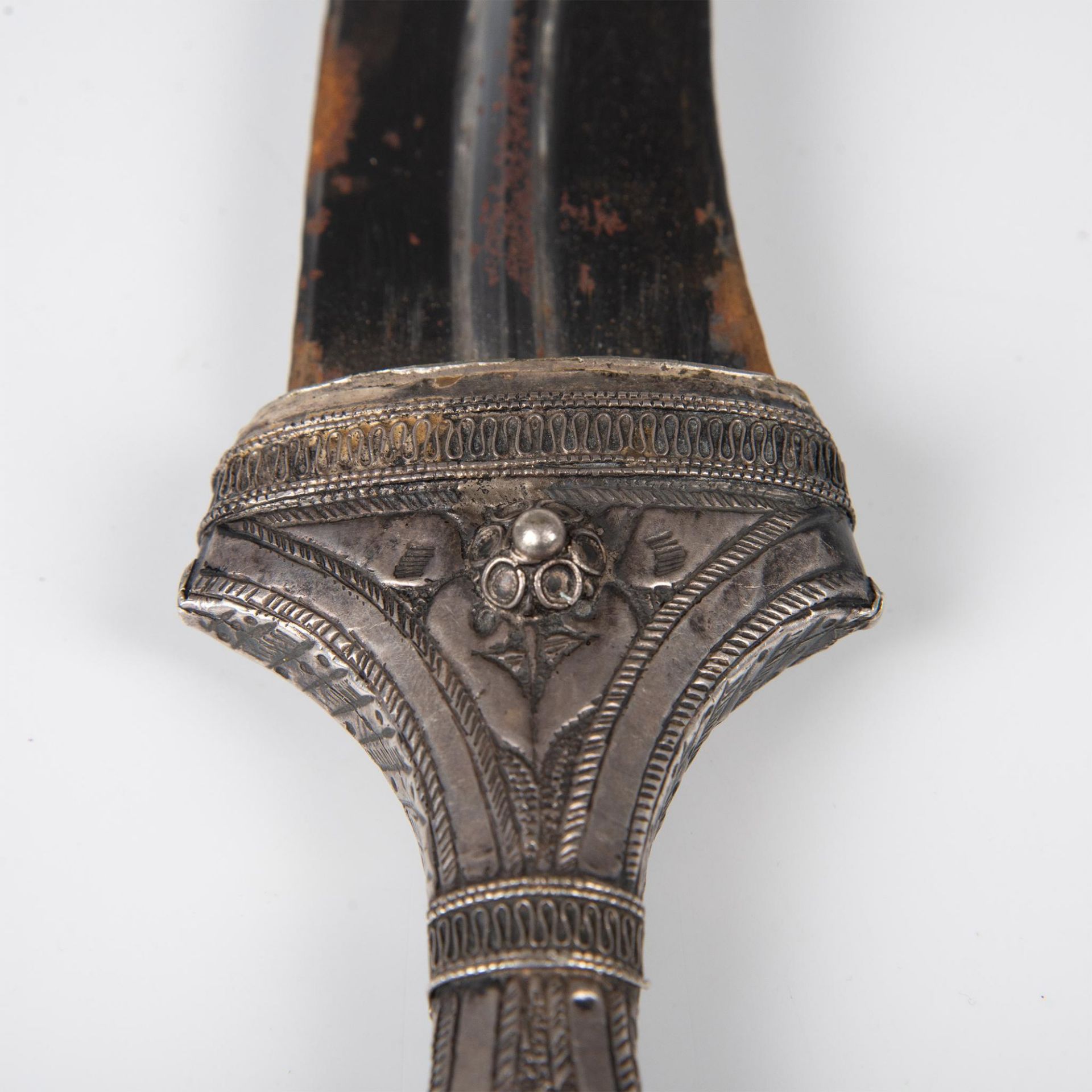 Silver Arab Jambya Dagger/Knife - Image 9 of 10