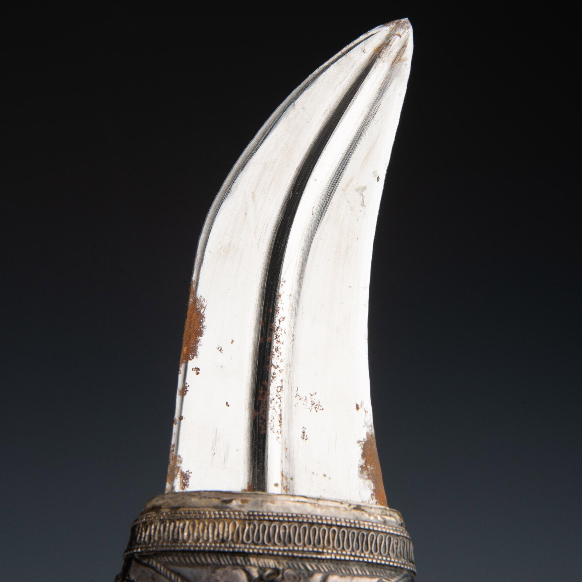 Silver Arab Jambya Dagger/Knife - Bild 6 aus 10