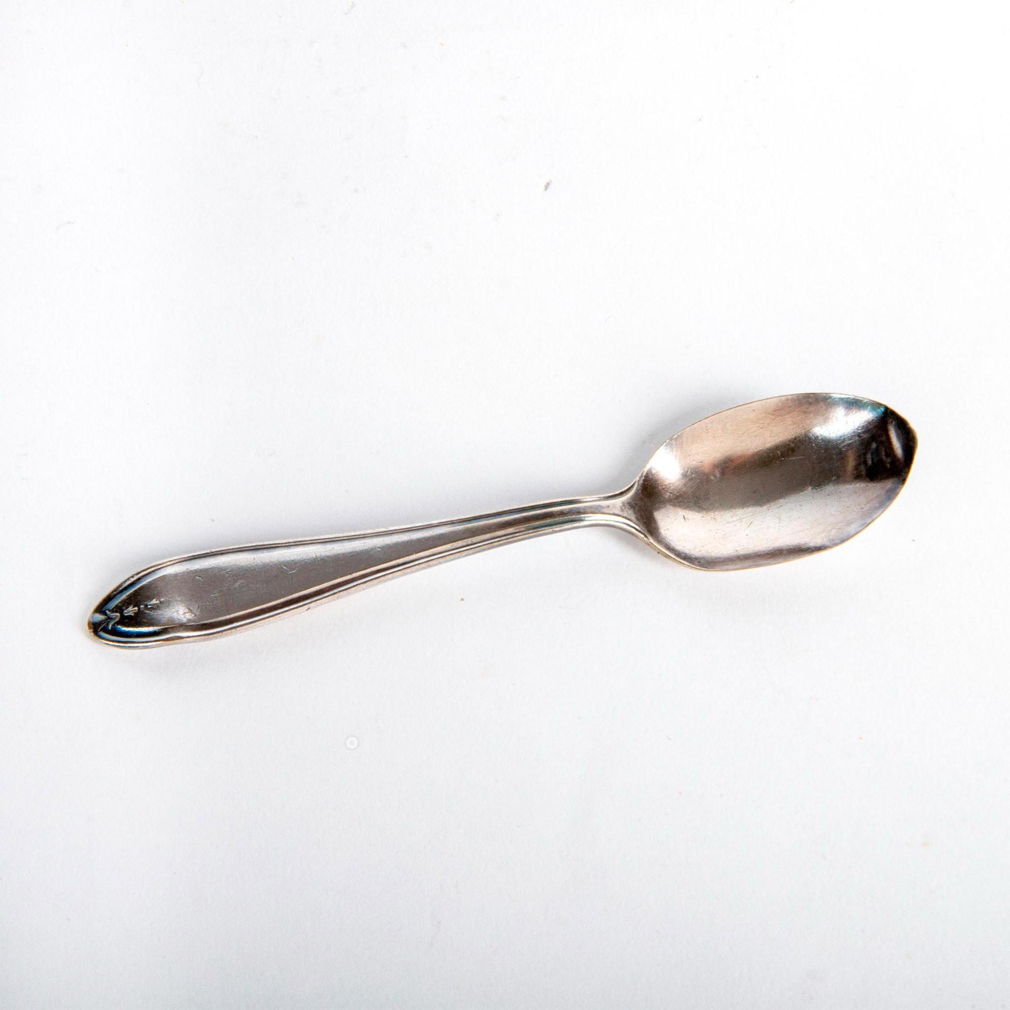 McG. C. Co Silver Teaspoon, Desert Queen's Design