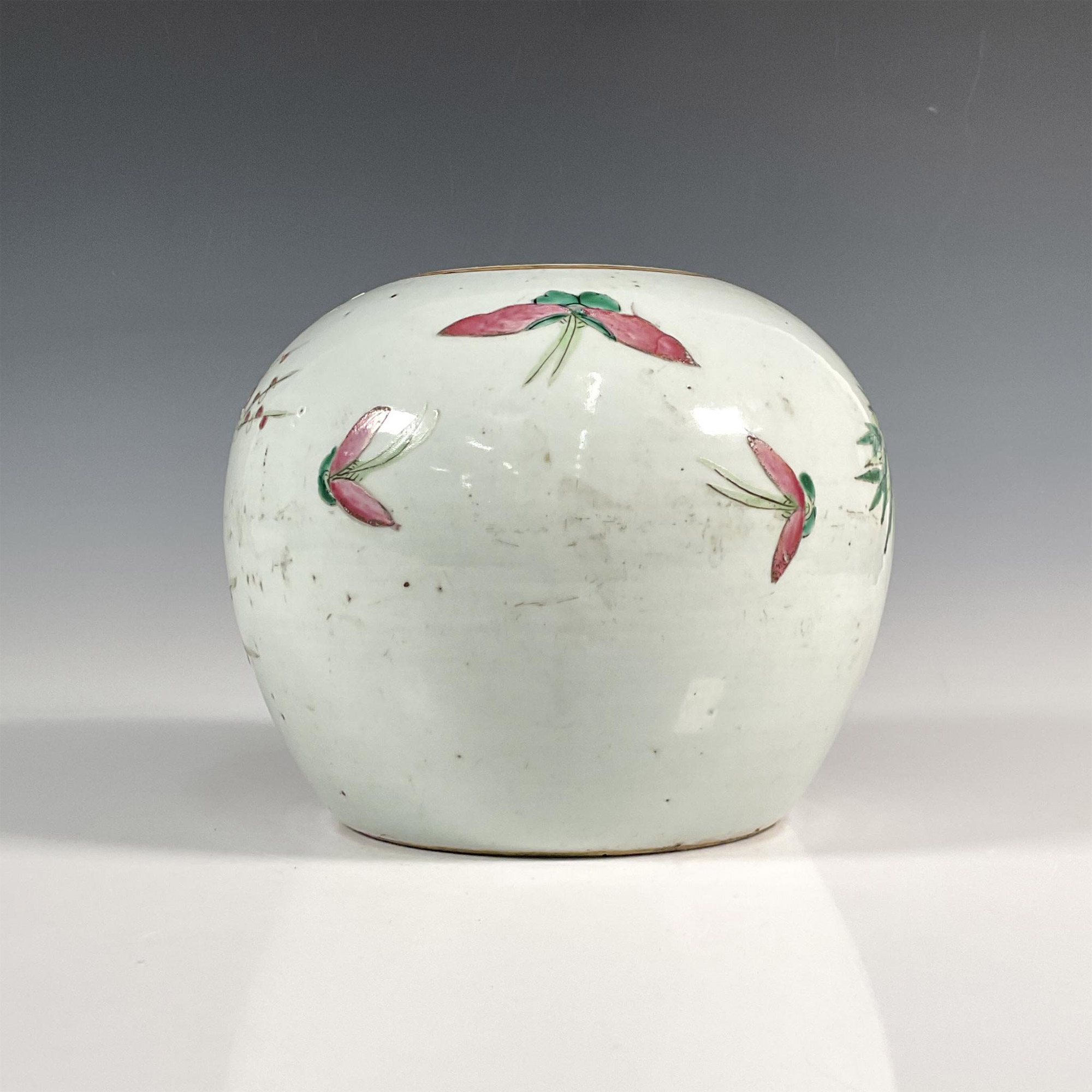 Antique Chinese Porcelain Ginger Pot - Image 2 of 4