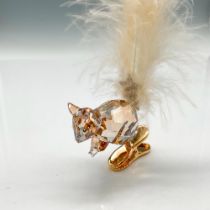 Swarovski Crystal Ornament, Winter Squirrel