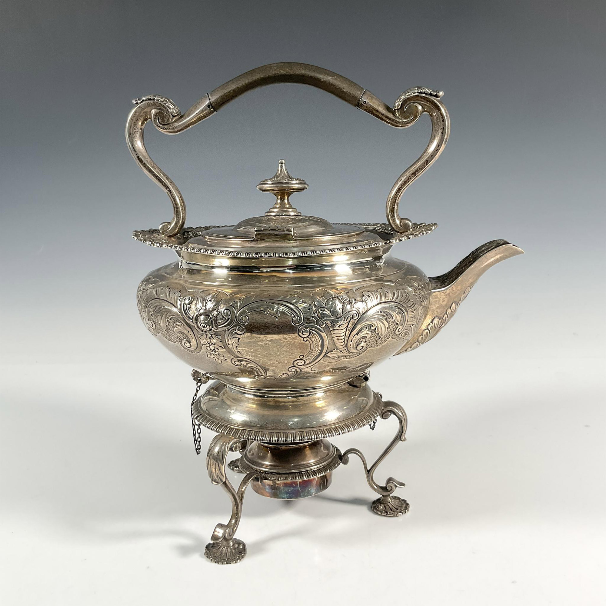 Charles Stuart Harris English Silver Samovar