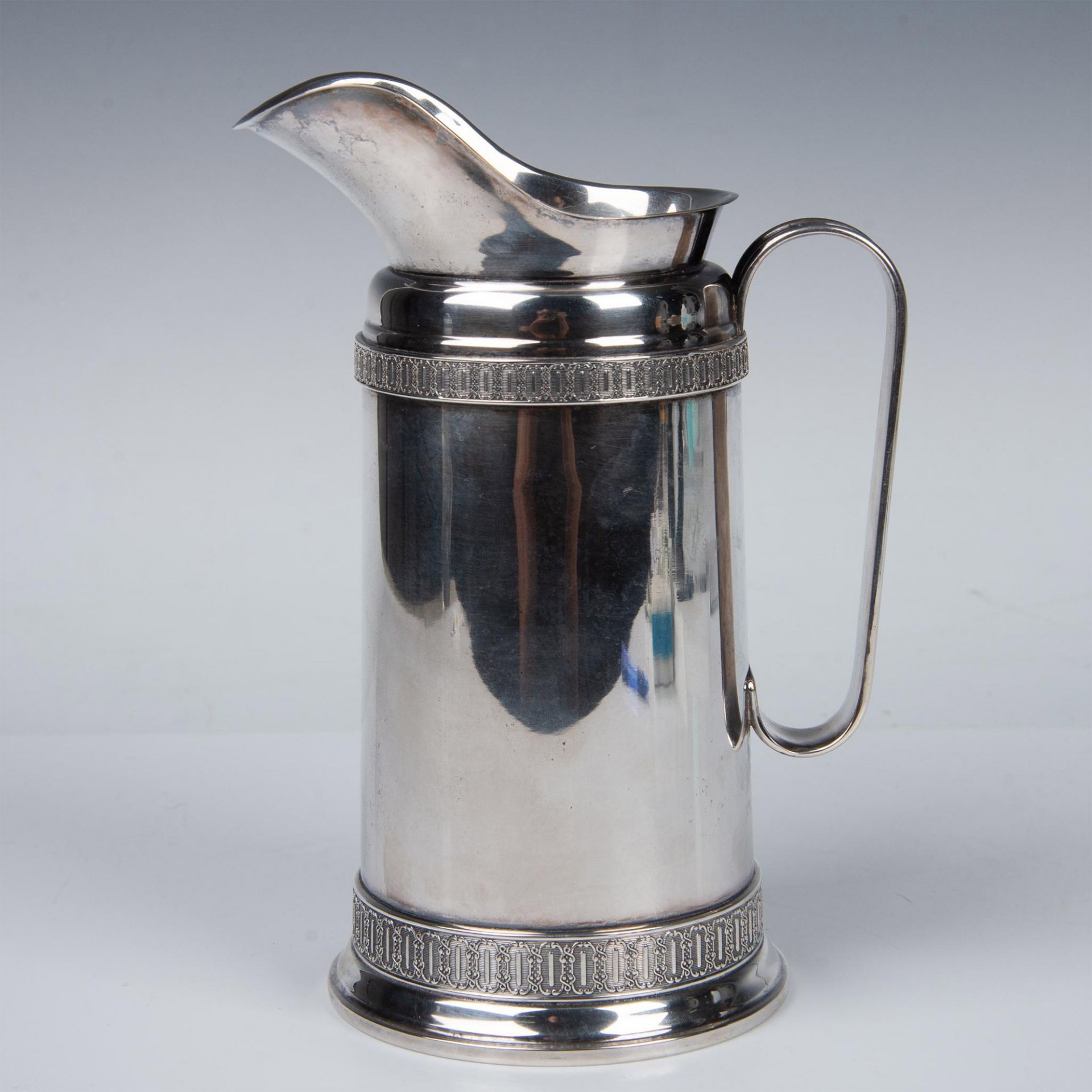 Buccellati Italy Silverplate Pitcher - Image 3 of 6