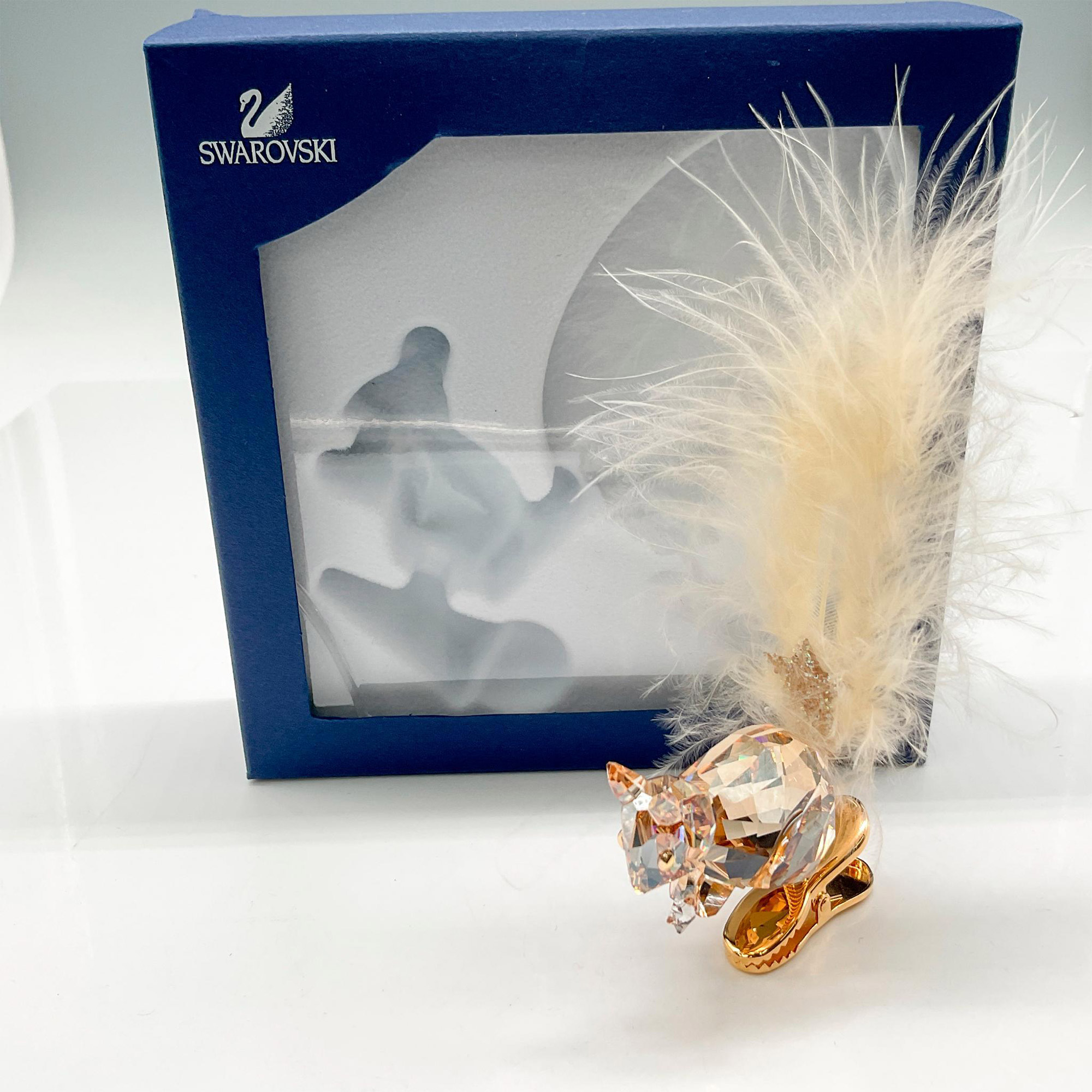 Swarovski Crystal Ornament, Winter Squirrel - Image 4 of 4