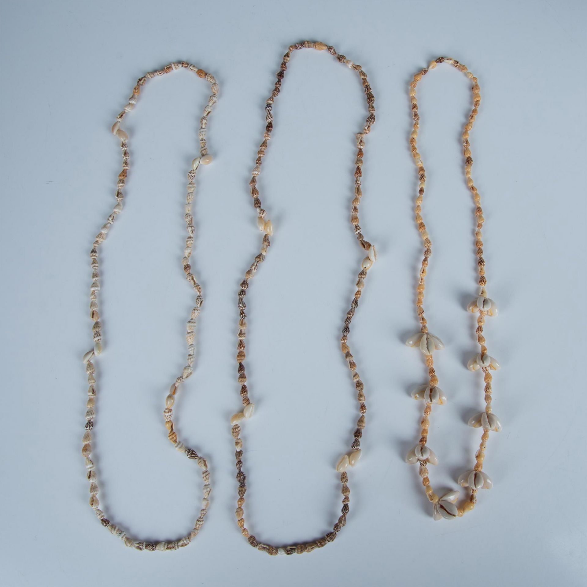 3pc Long Seashell Beach Necklaces