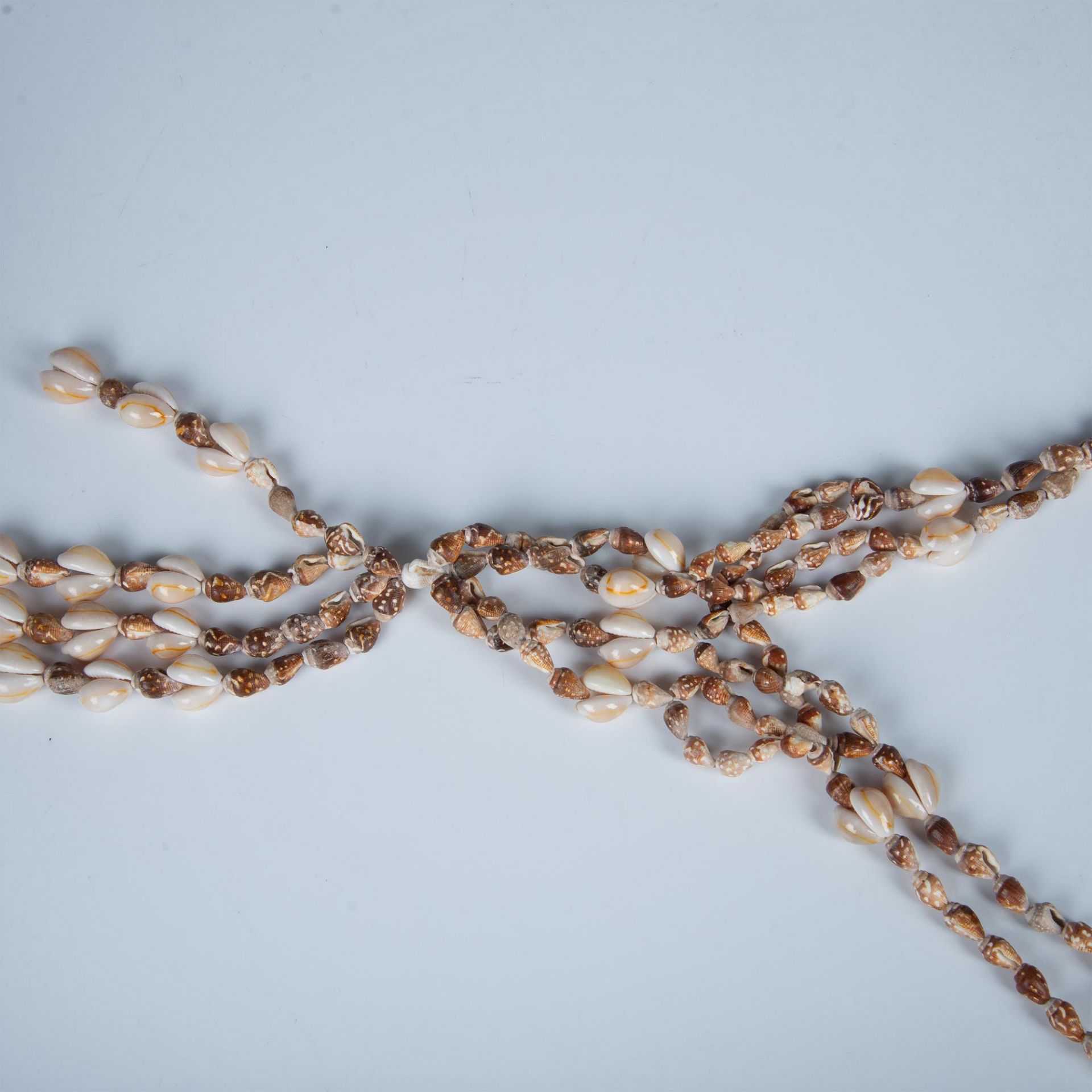 Extra Long Double Strand Seashell Tassel Necklace - Bild 2 aus 4