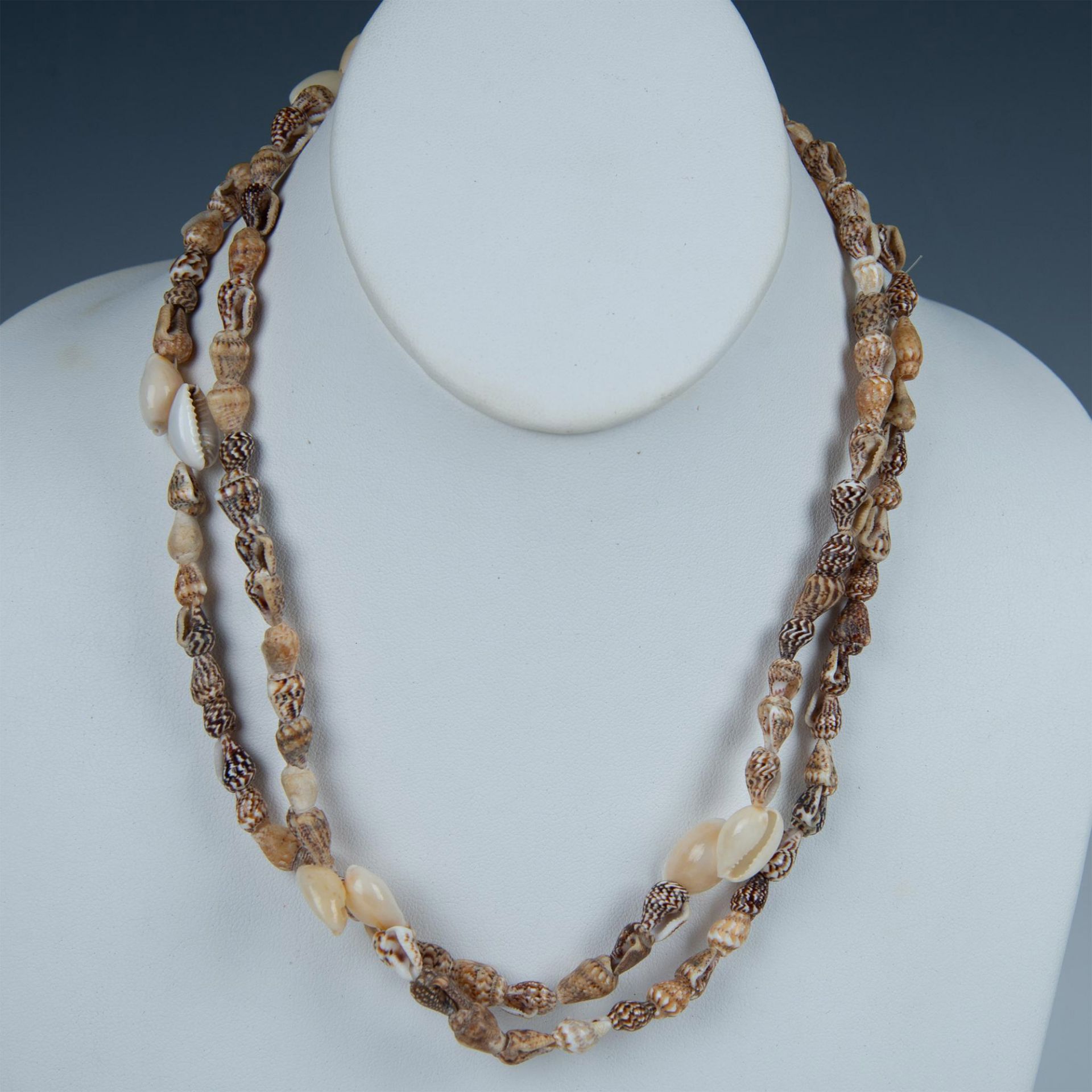 3pc Long Seashell Beach Necklaces - Image 3 of 4