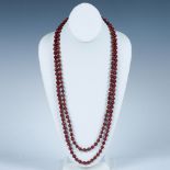 2pc Pretty Red Jasper Beaded Necklaces