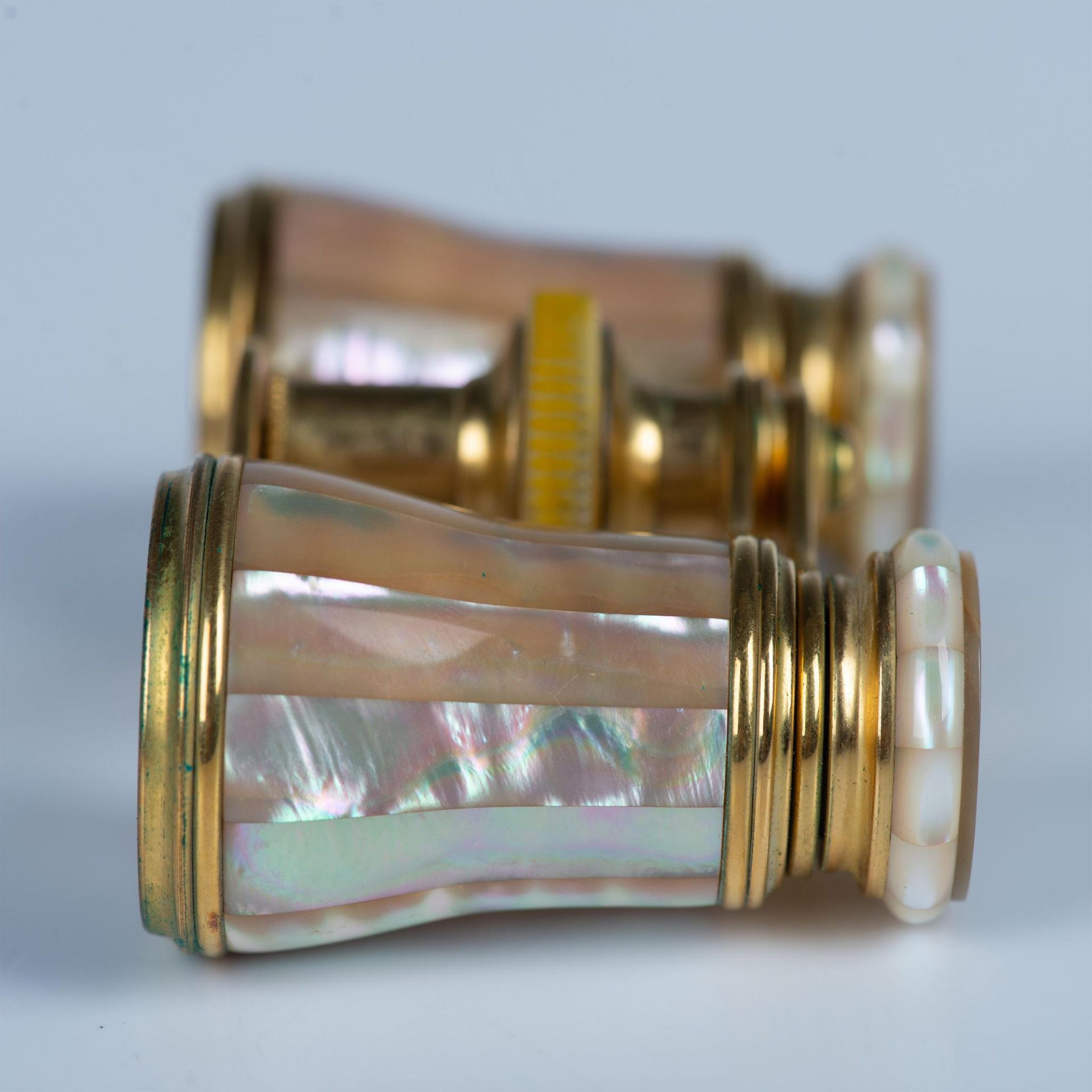 Lemaire Paris Mother of Pearl Fabt Opera Glasses & Case - Image 4 of 6