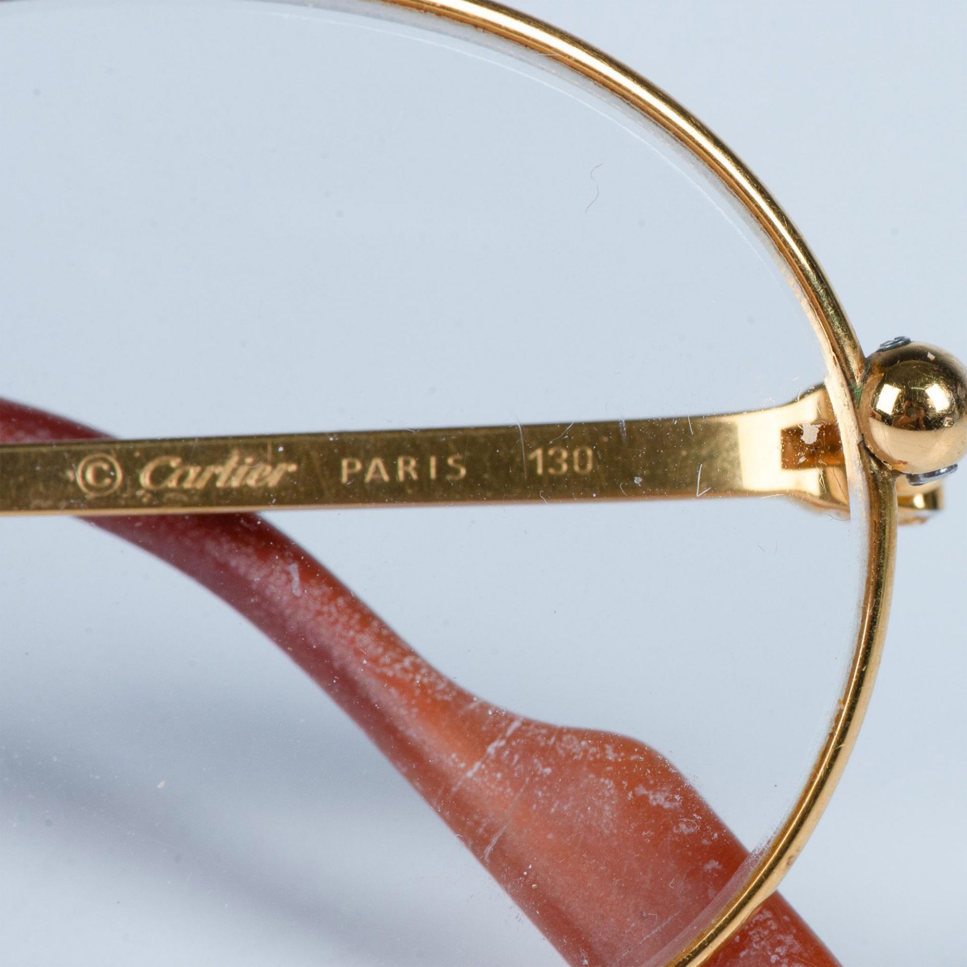 Cartier Eyeglass Frame - Bild 8 aus 11