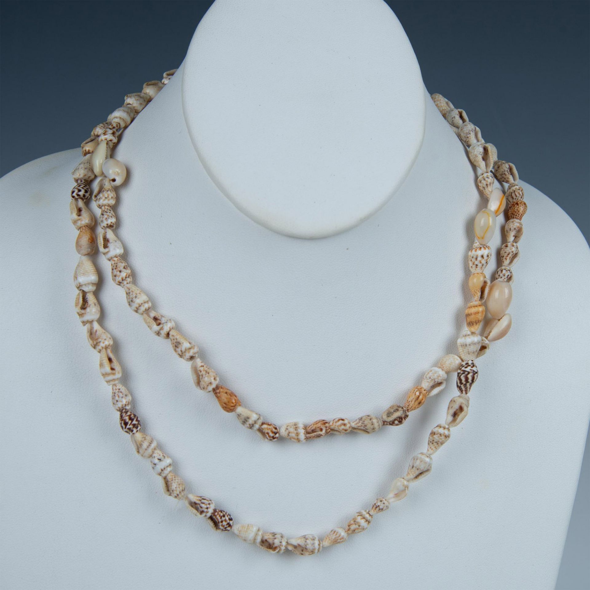 3pc Long Seashell Beach Necklaces - Image 2 of 4