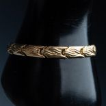 Vintage Italian 14K Yellow Gold Bracelet