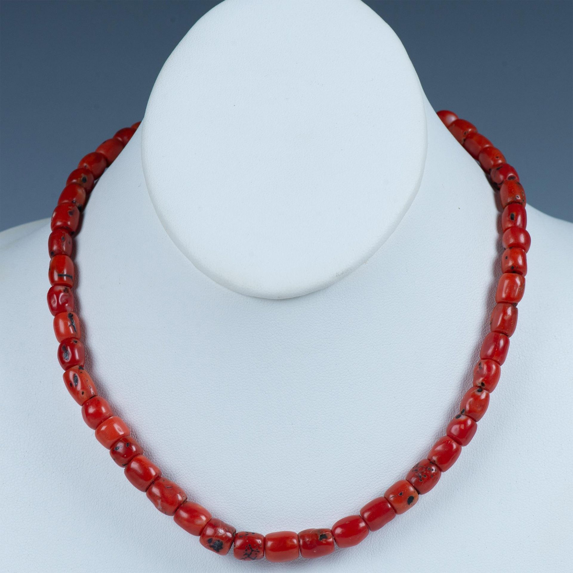 3pc Pretty Coral Bead Necklaces - Bild 3 aus 4
