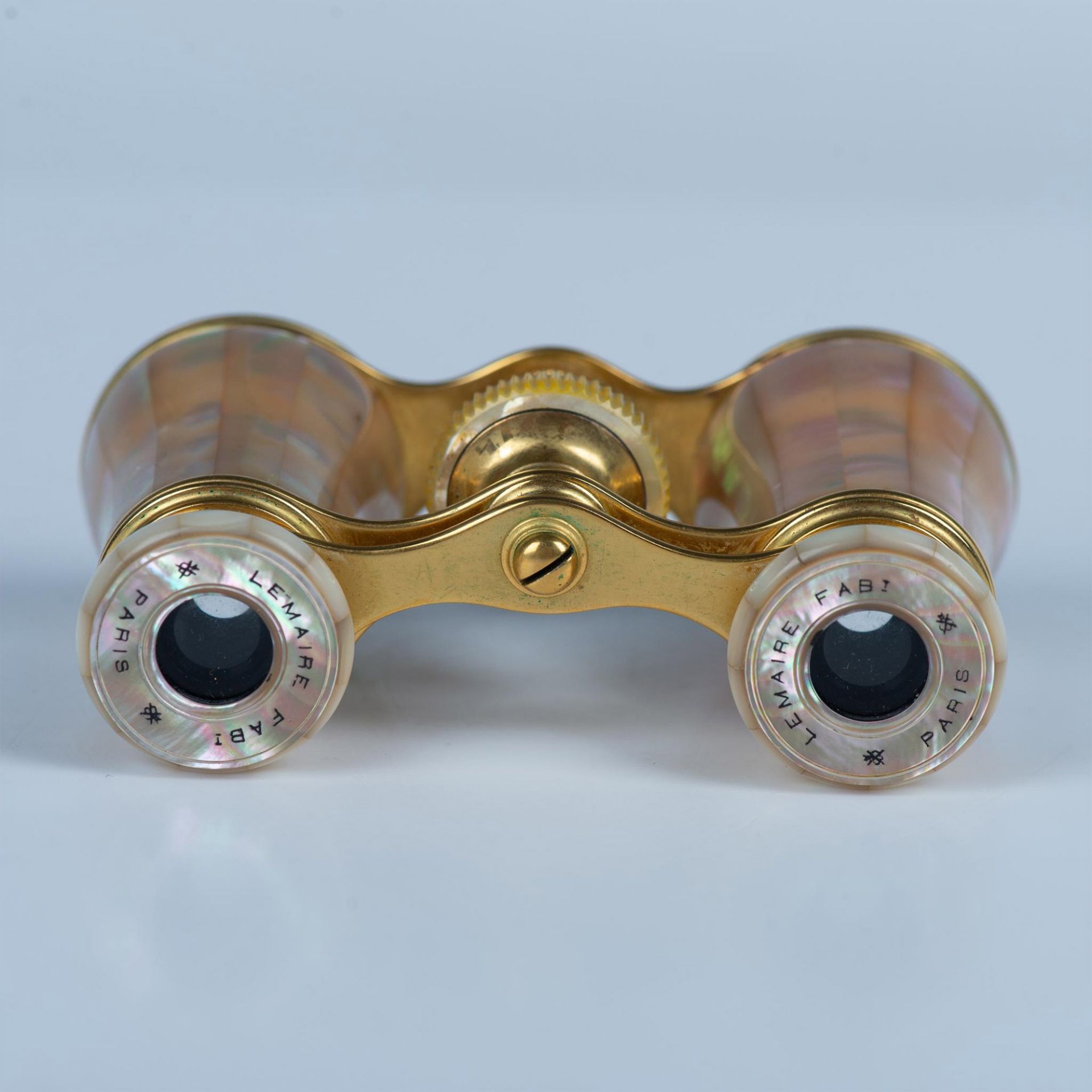 Lemaire Paris Mother of Pearl Fabt Opera Glasses & Case - Image 5 of 6