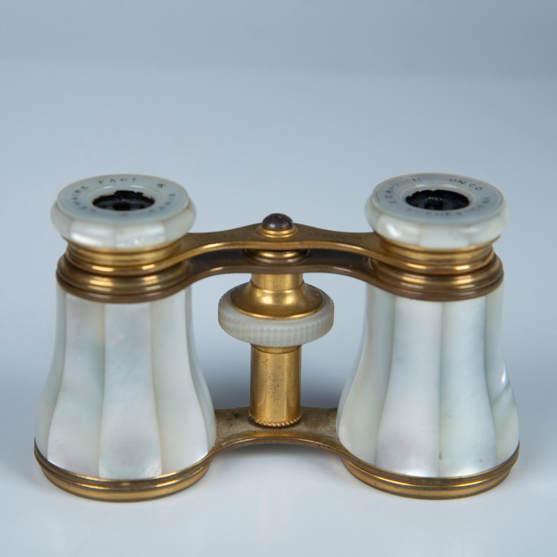 Lemaire and E.E. Bausch & Son Mother of Pearl Opera Glasses - Image 5 of 5