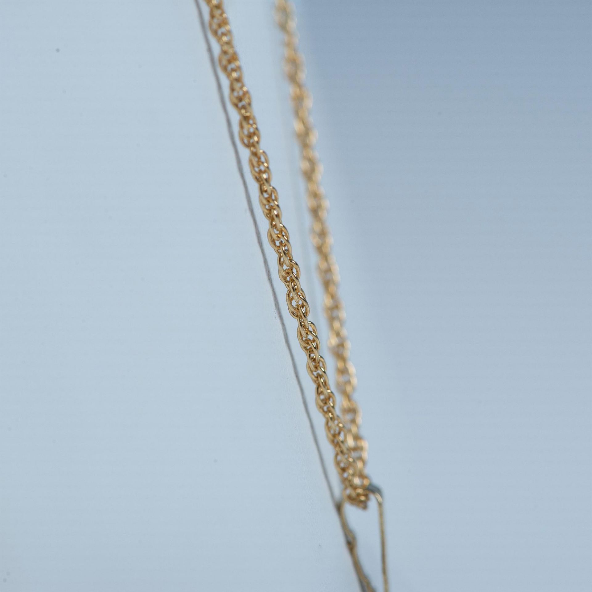 Holly Yashi Yellow Sterling Silver & Niobium Flower Necklace - Bild 3 aus 5