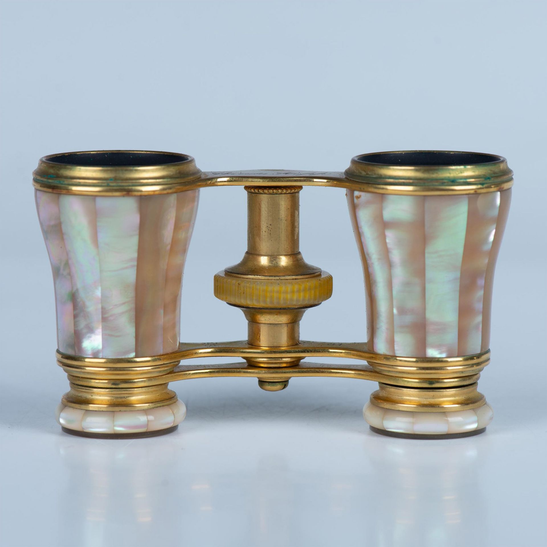 Lemaire Paris Mother of Pearl Fabt Opera Glasses & Case - Image 2 of 6