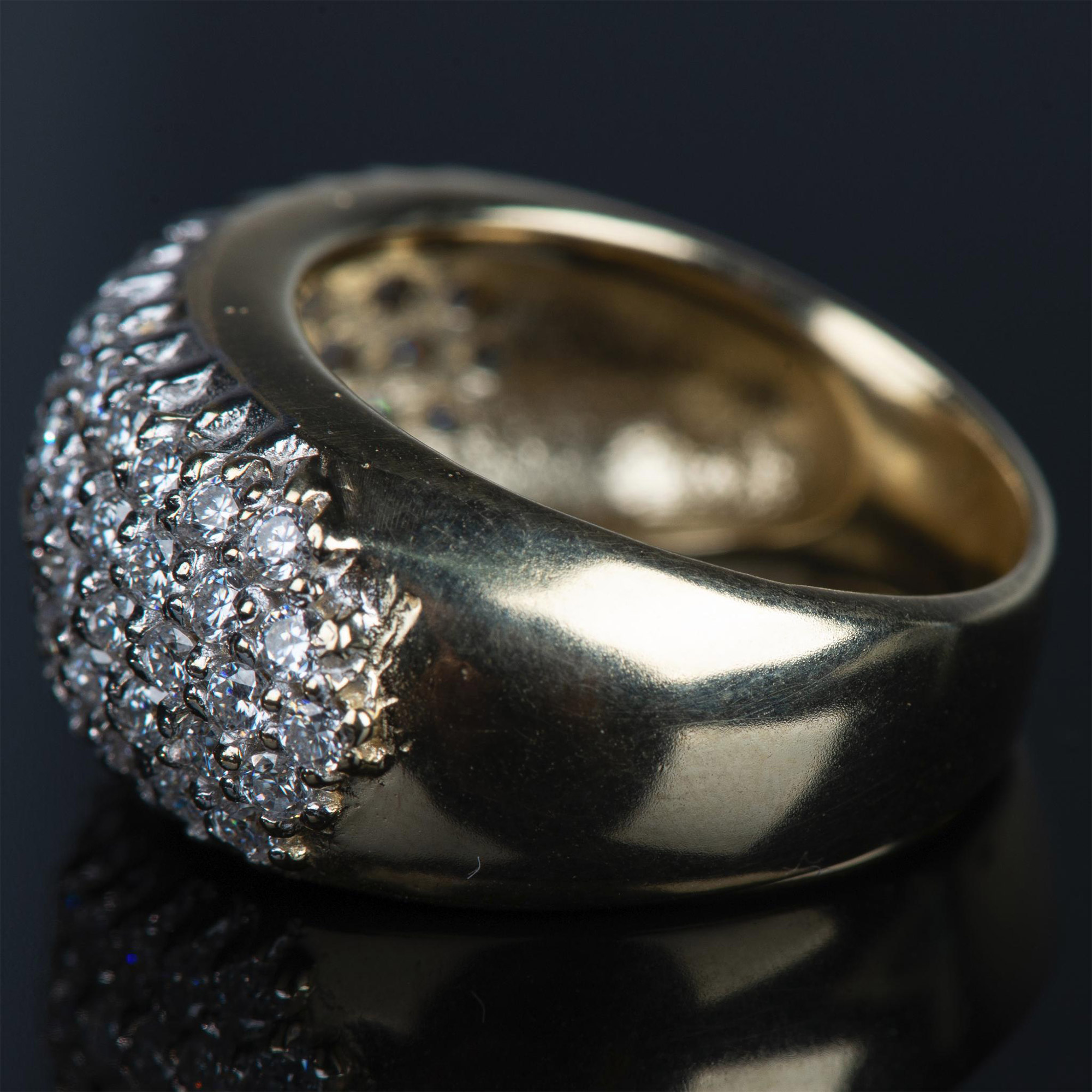 Stunning 14K Yellow Gold & Diamond Ring - Image 7 of 7
