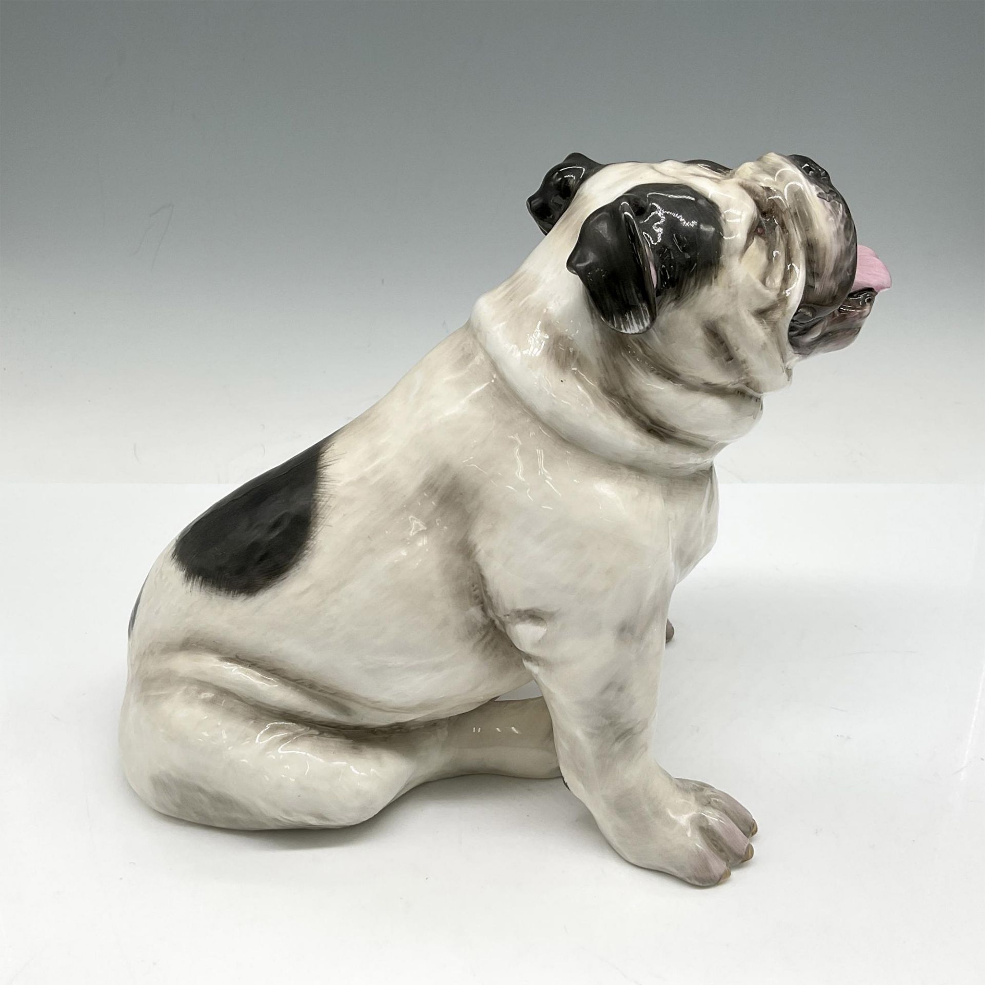 UKI Ceramics Ltd. Bone China Figurine, Bulldog Black & White - Bild 4 aus 5