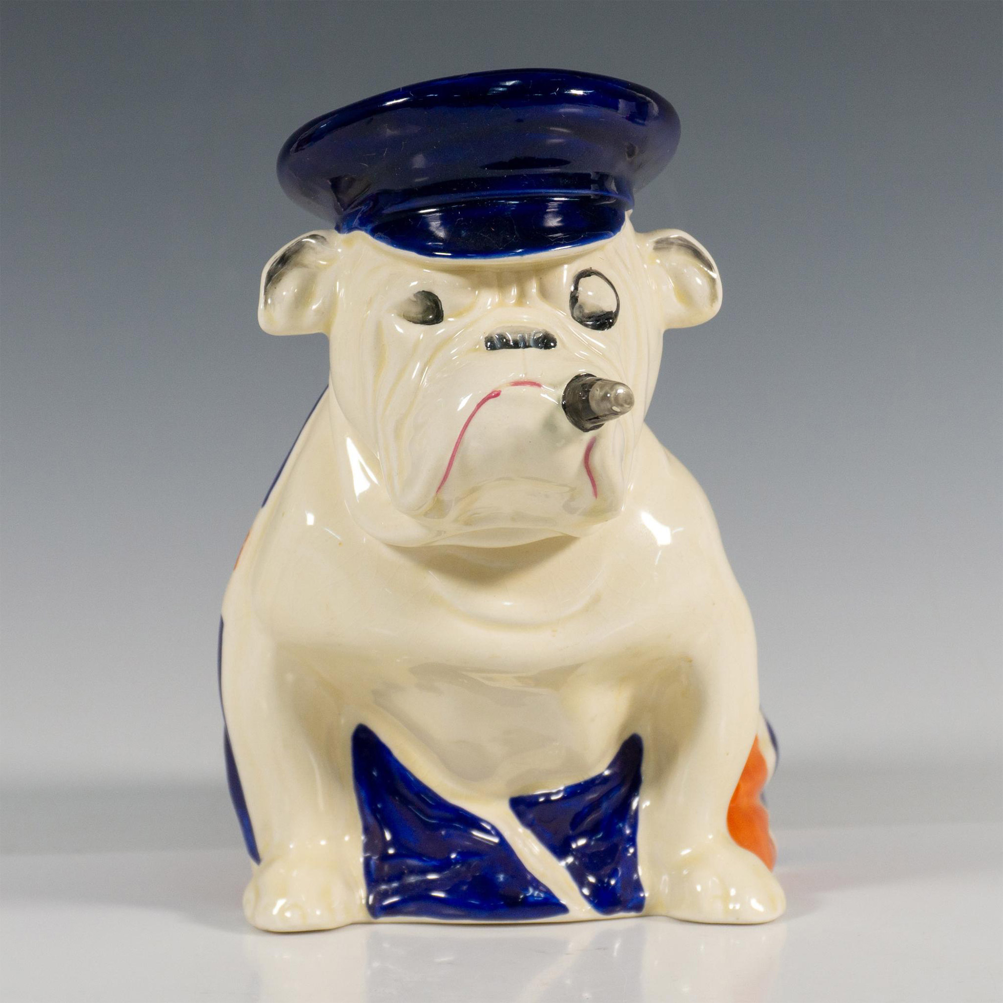 Union Jack Bulldog Trinity Hat - D6181 - Royal Doulton Animal Figurine - Image 2 of 5