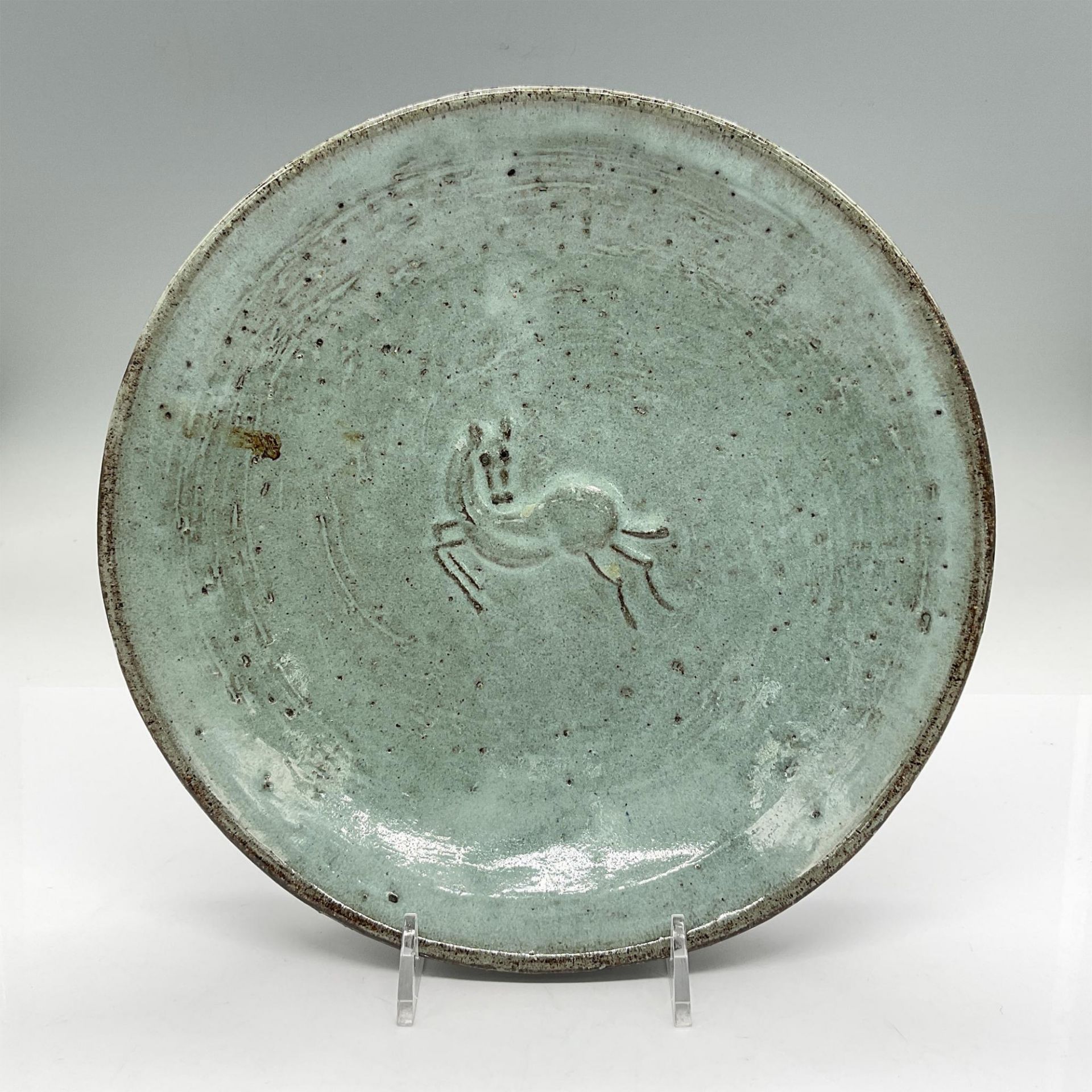 Eugene Deutch (1904-1959) Pottery Bowl, Horse