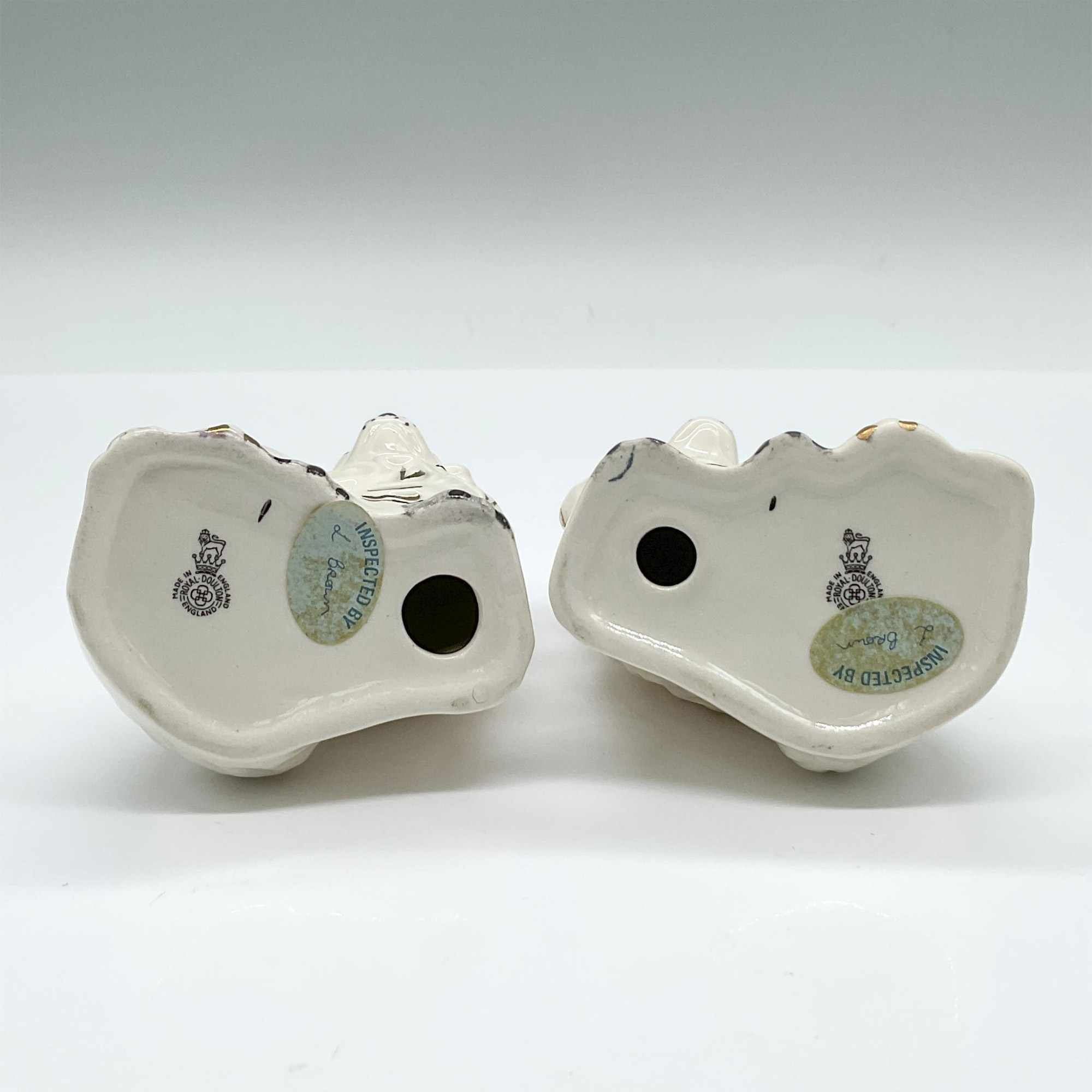 Pair of Royal Doulton Figurines, Old English Dogs DA 97/98 - Image 3 of 3