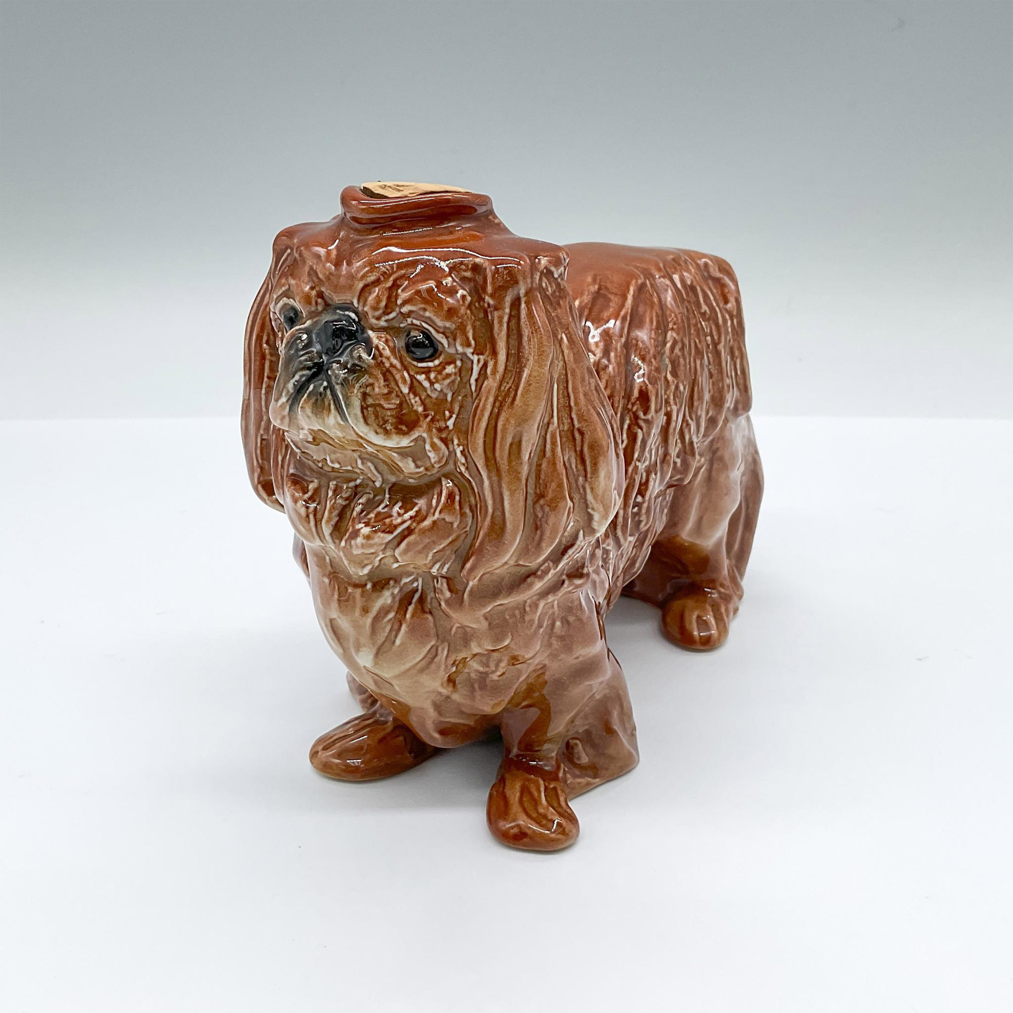 Royal Doulton Erven Lucas Bols Liquor Container, Pekinese