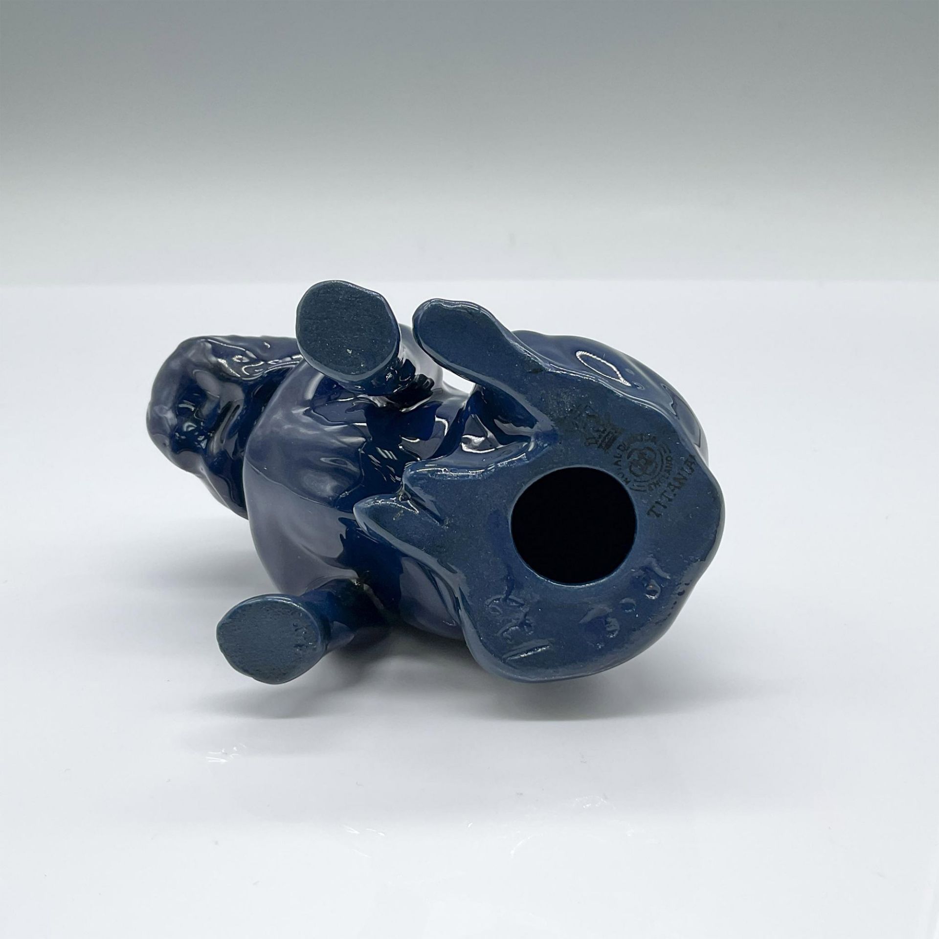 Royal Doulton Titanian Experimental Glaze Figurine, Bulldog - Bild 3 aus 3