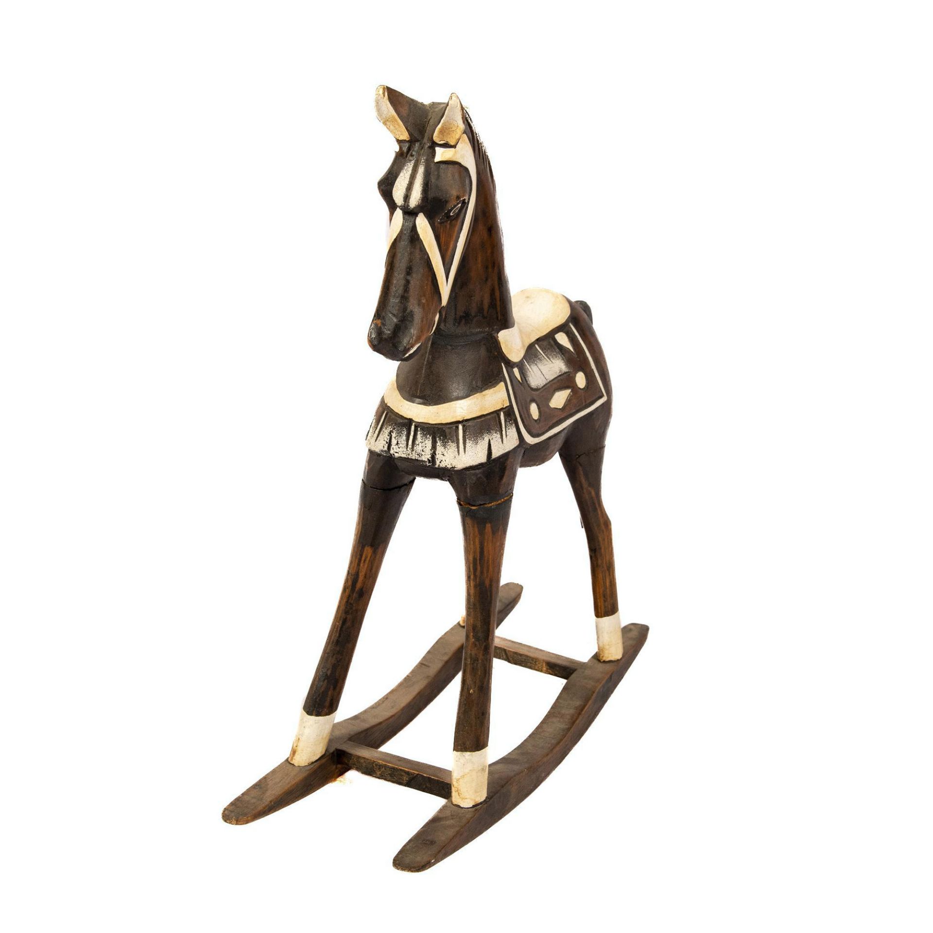 Decorative Rocking Horse Wood Carving - Bild 4 aus 5