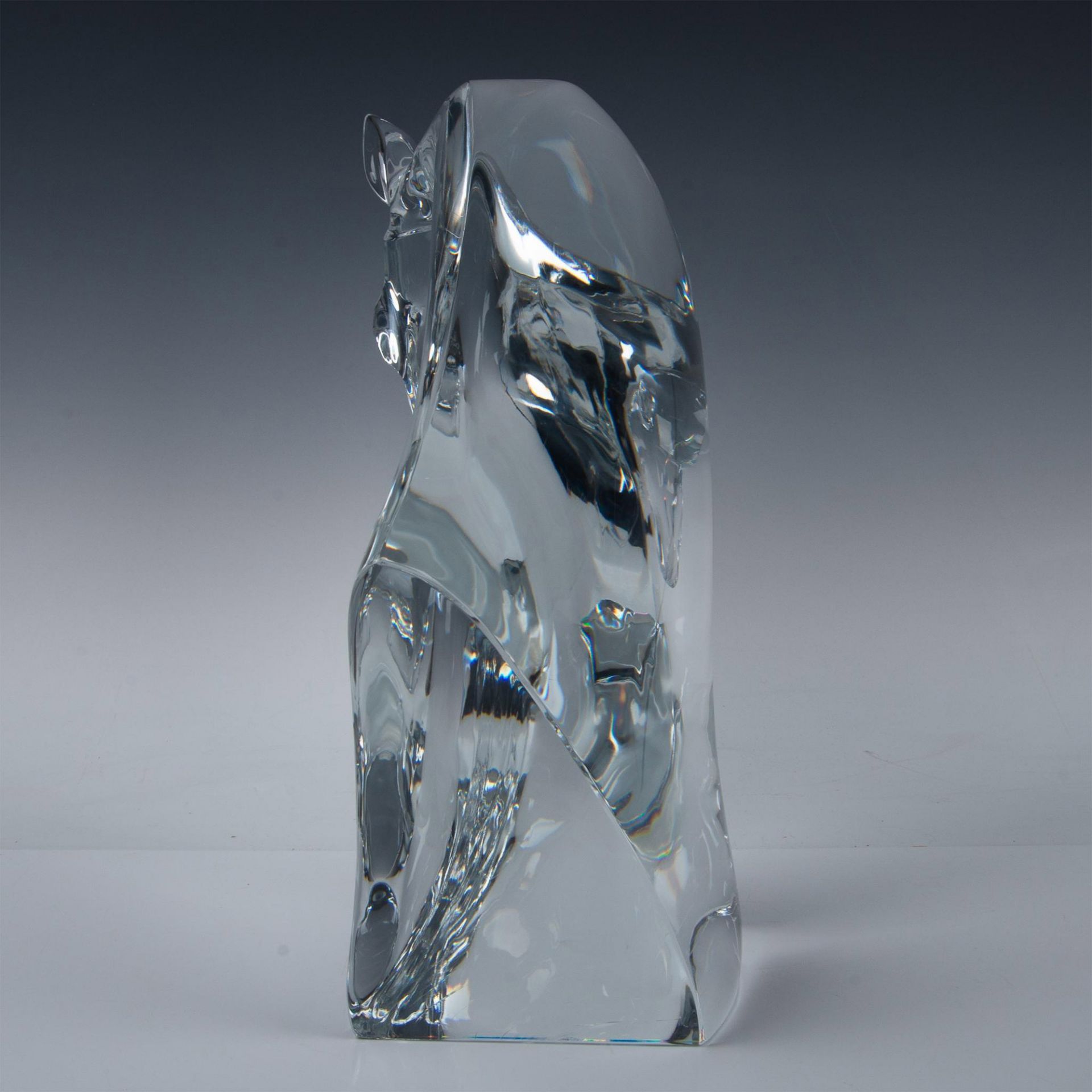 Lalique Crystal Bust, Large Horse Head - Image 4 of 10