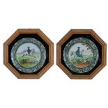 Pair of Royal Doulton Hunting Morland Seriesware Plates