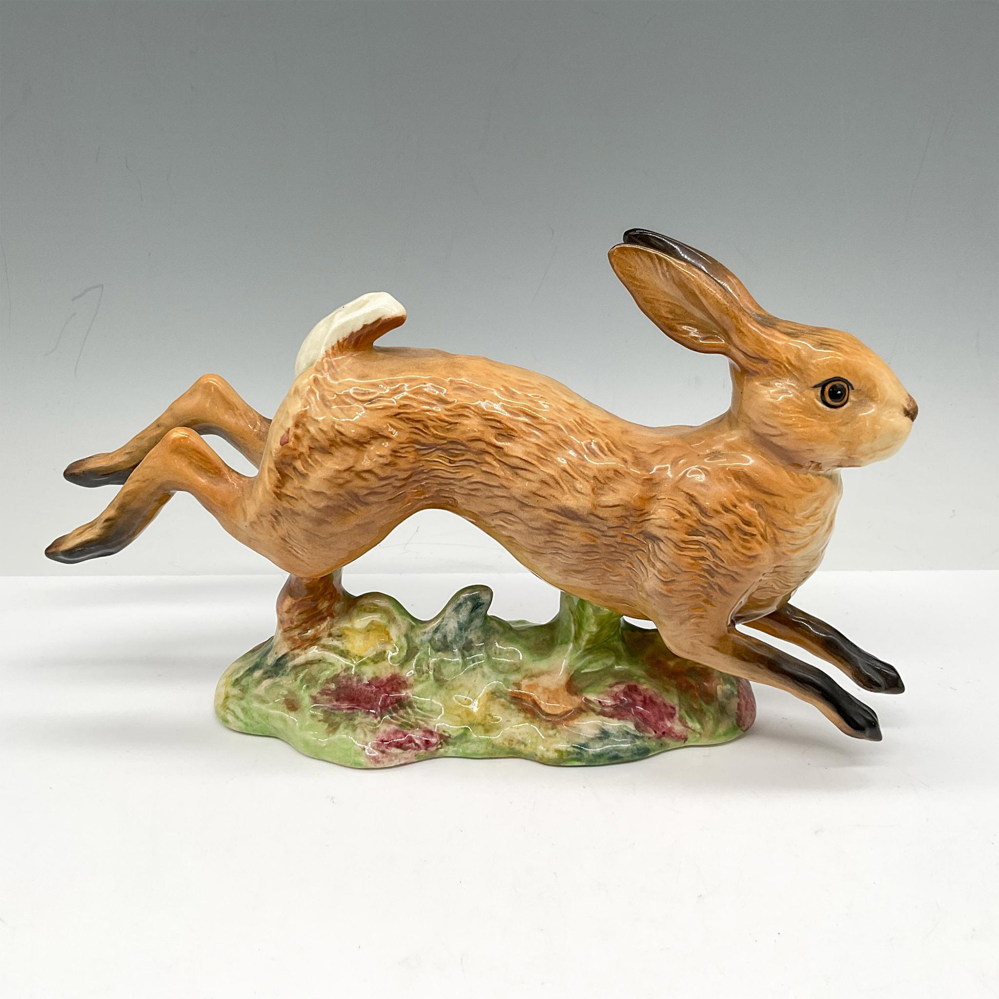 Vintage Beswick Porcelain Figurine, Running Hare