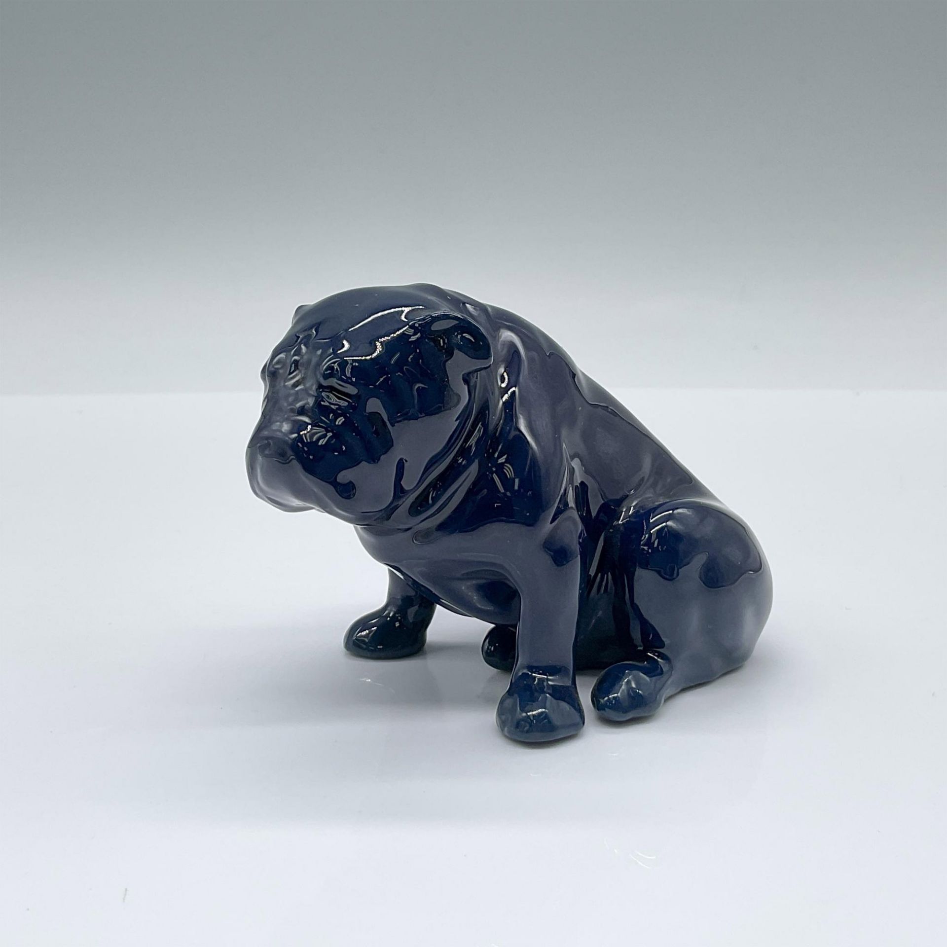 Royal Doulton Titanian Experimental Glaze Figurine, Bulldog