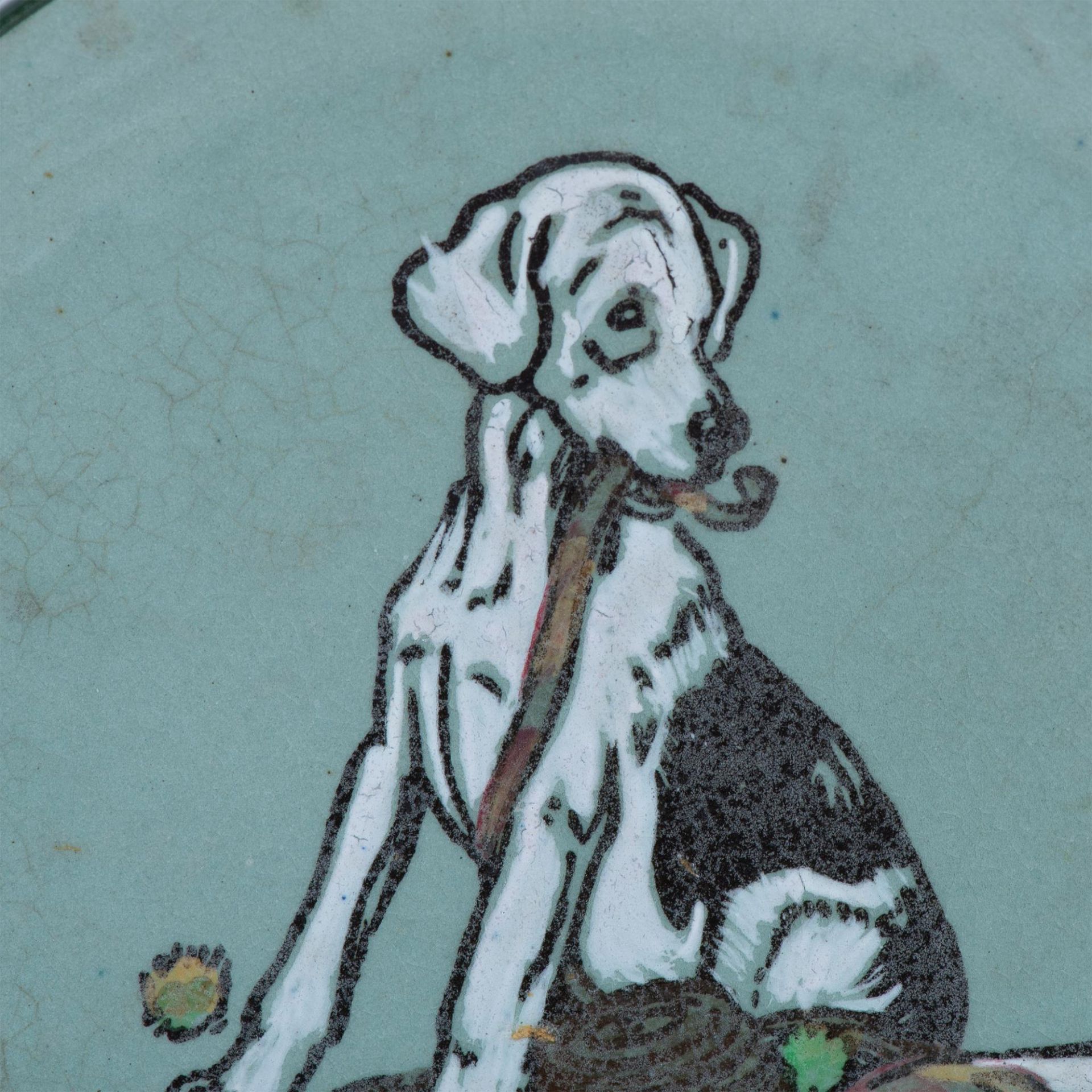 2pc Royal Doulton Cecil Aldin Seriesware - Dog Plaques - Bild 7 aus 11