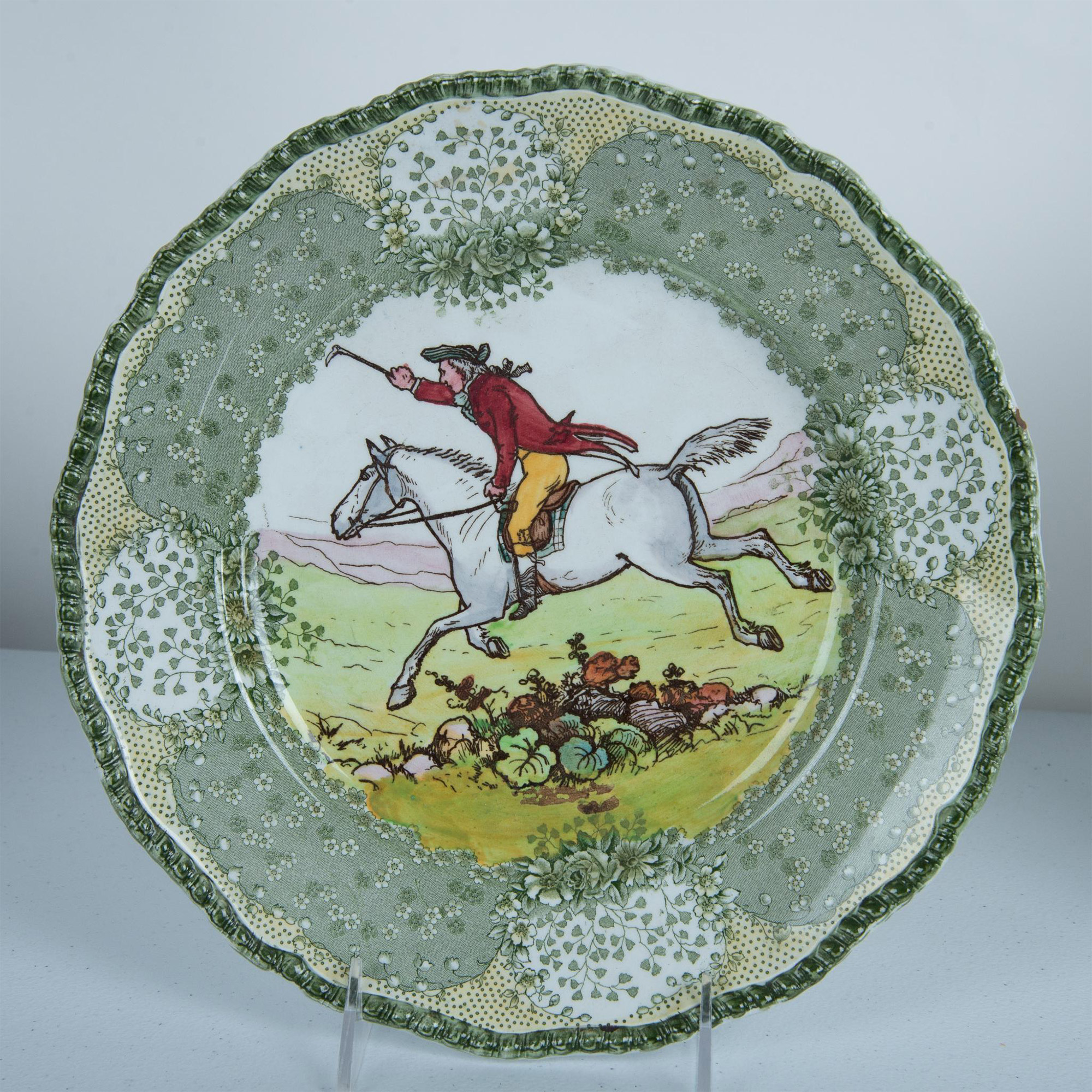 3pc Royal Doulton Hunting Morland Seriesware Plates - Image 3 of 5