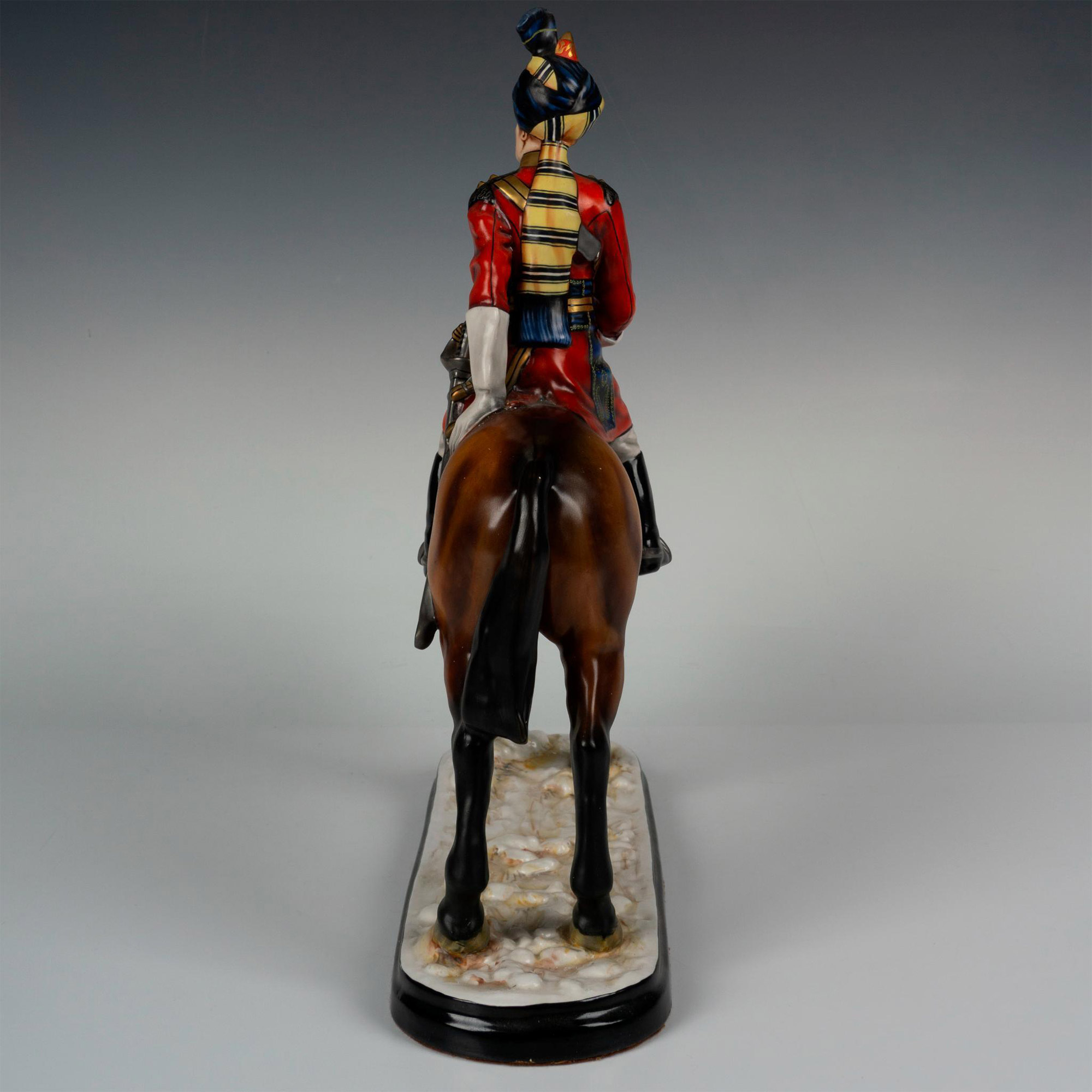 Michael Sutty Porcelain Sculpture, 18th Bengal Lancers - Image 3 of 7