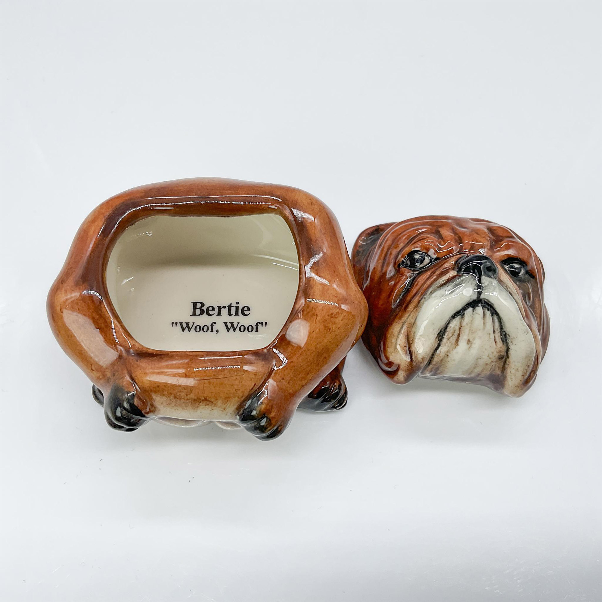 Kevin Francis Dog Face Pots, Bertie - Image 3 of 4