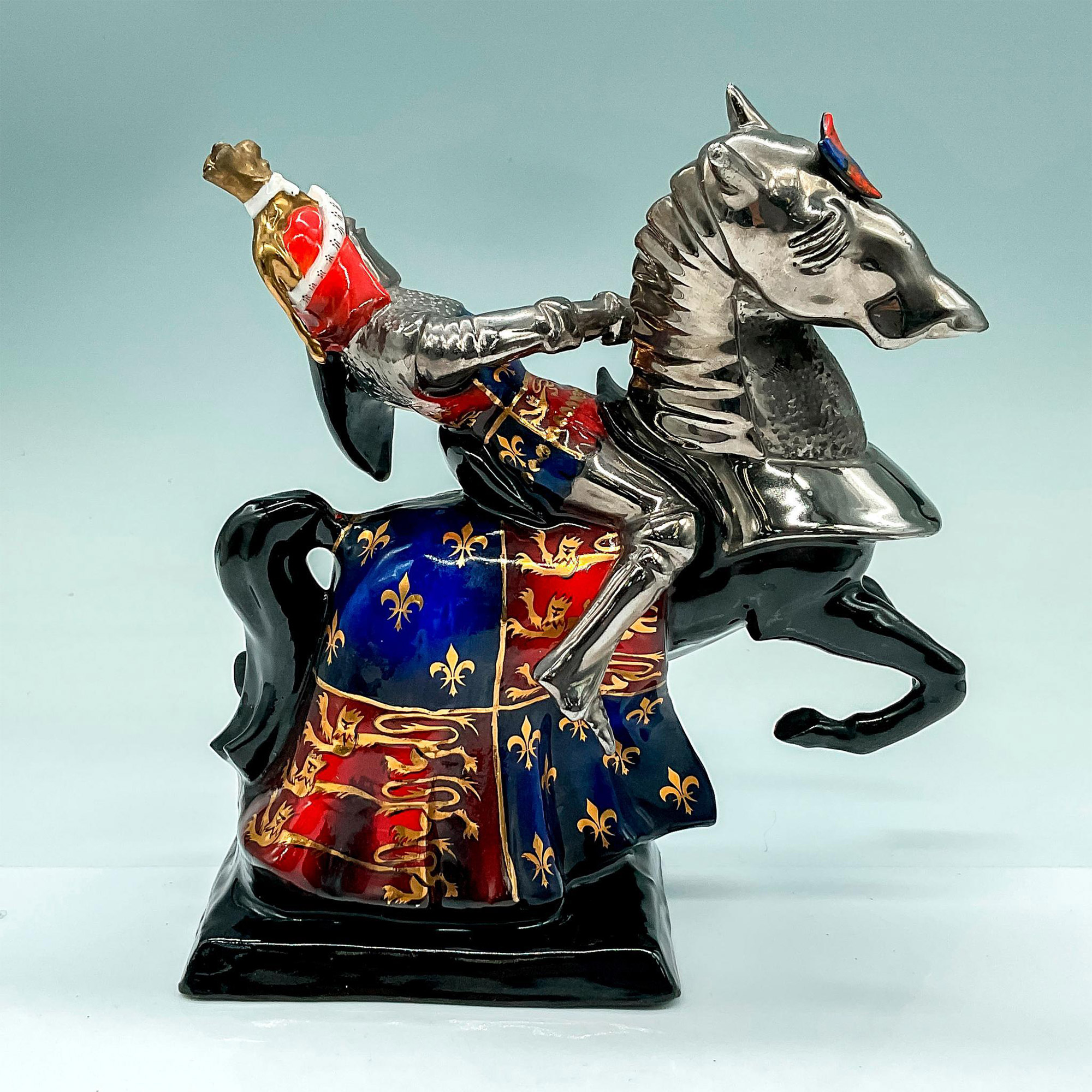 Michael Sutty Porcelain Figurine, Edward the Black Prince - Image 2 of 3