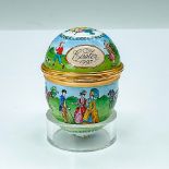 Halcyon Days Enamel Egg Box , Easter 1997