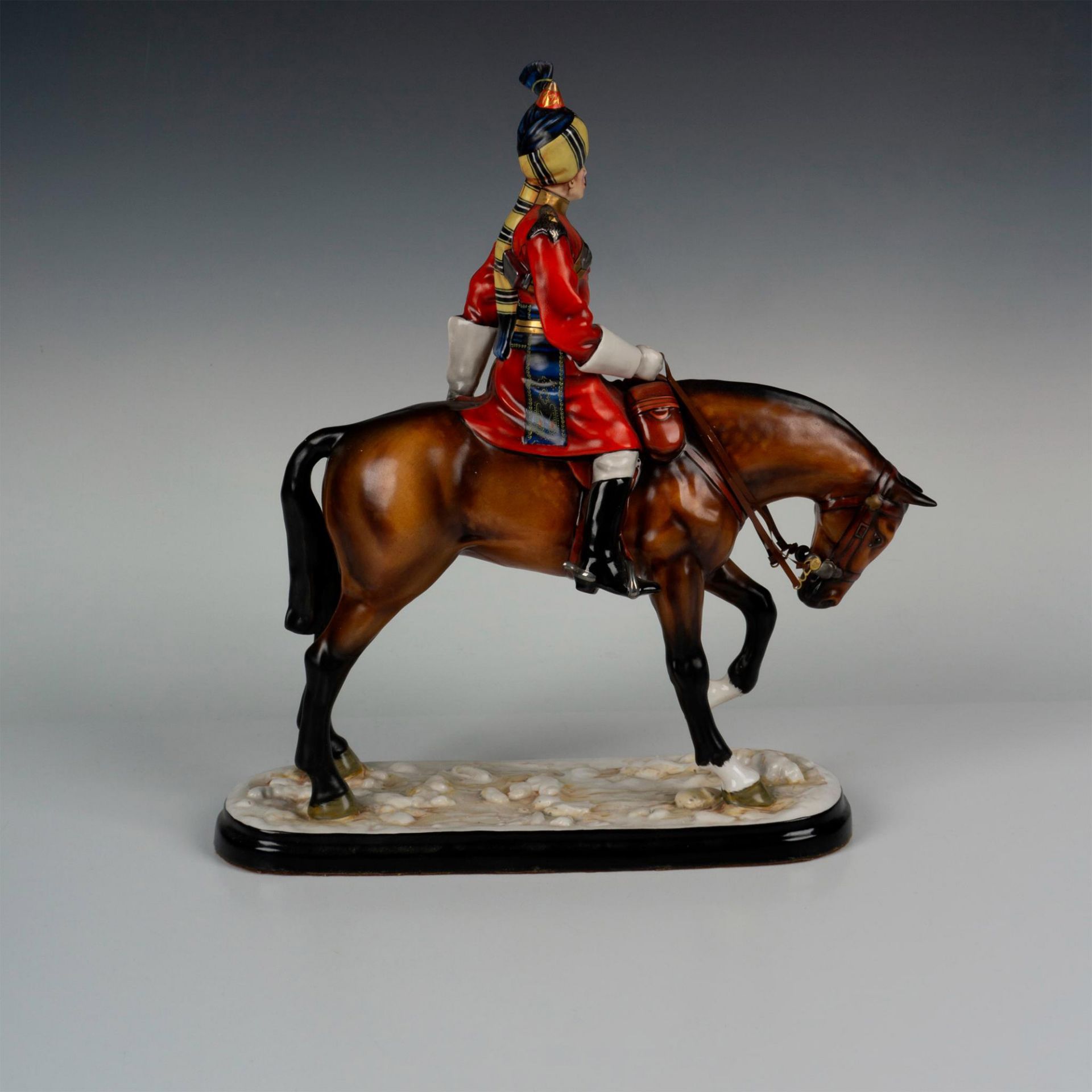 Michael Sutty Porcelain Sculpture, 18th Bengal Lancers - Bild 2 aus 7